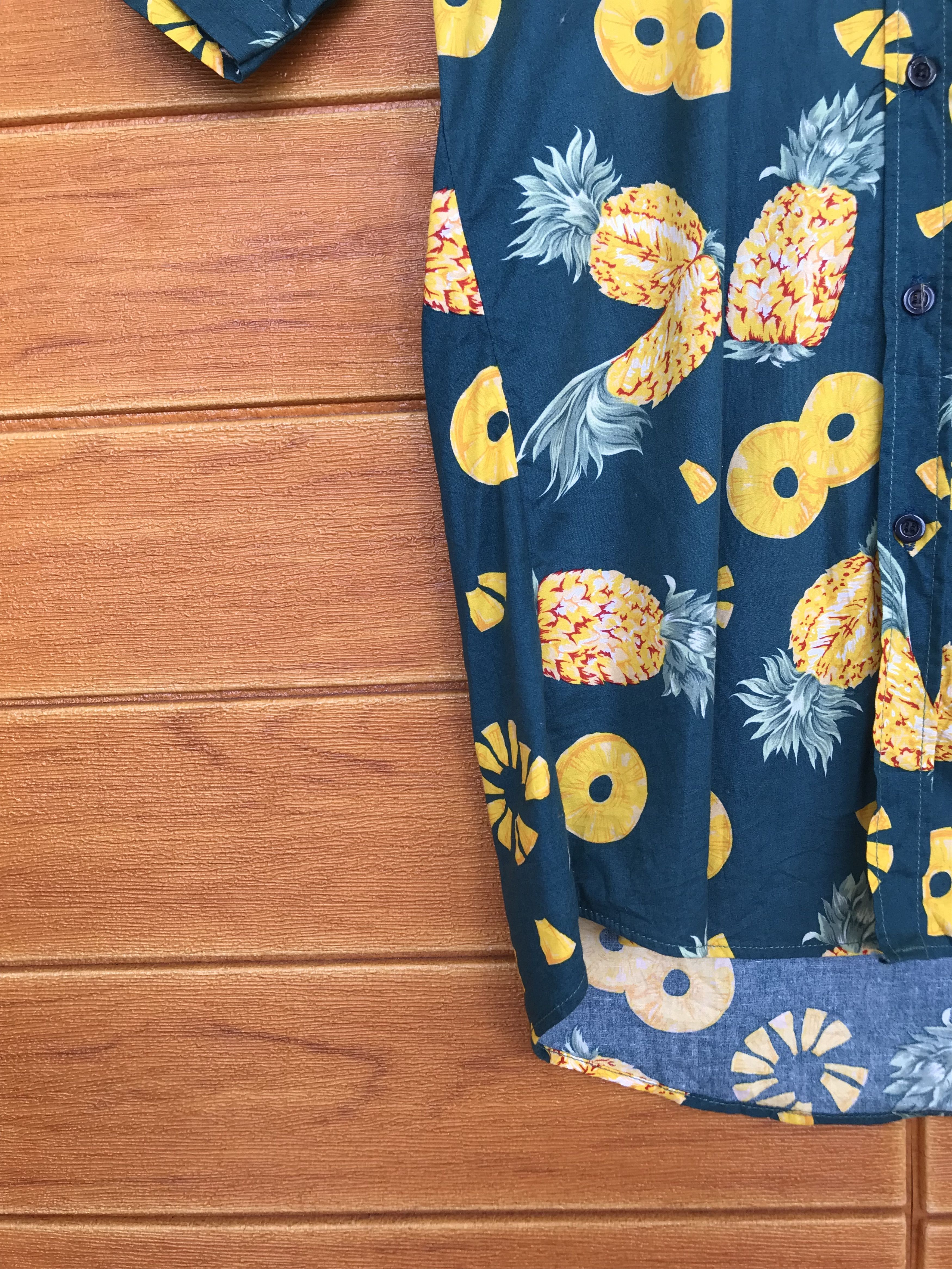 Japanese Brand Vintage Japanese Brand JACKONE Pineapple Hawaiian Shirt Size US M / EU 48-50 / 2 - 5 Thumbnail