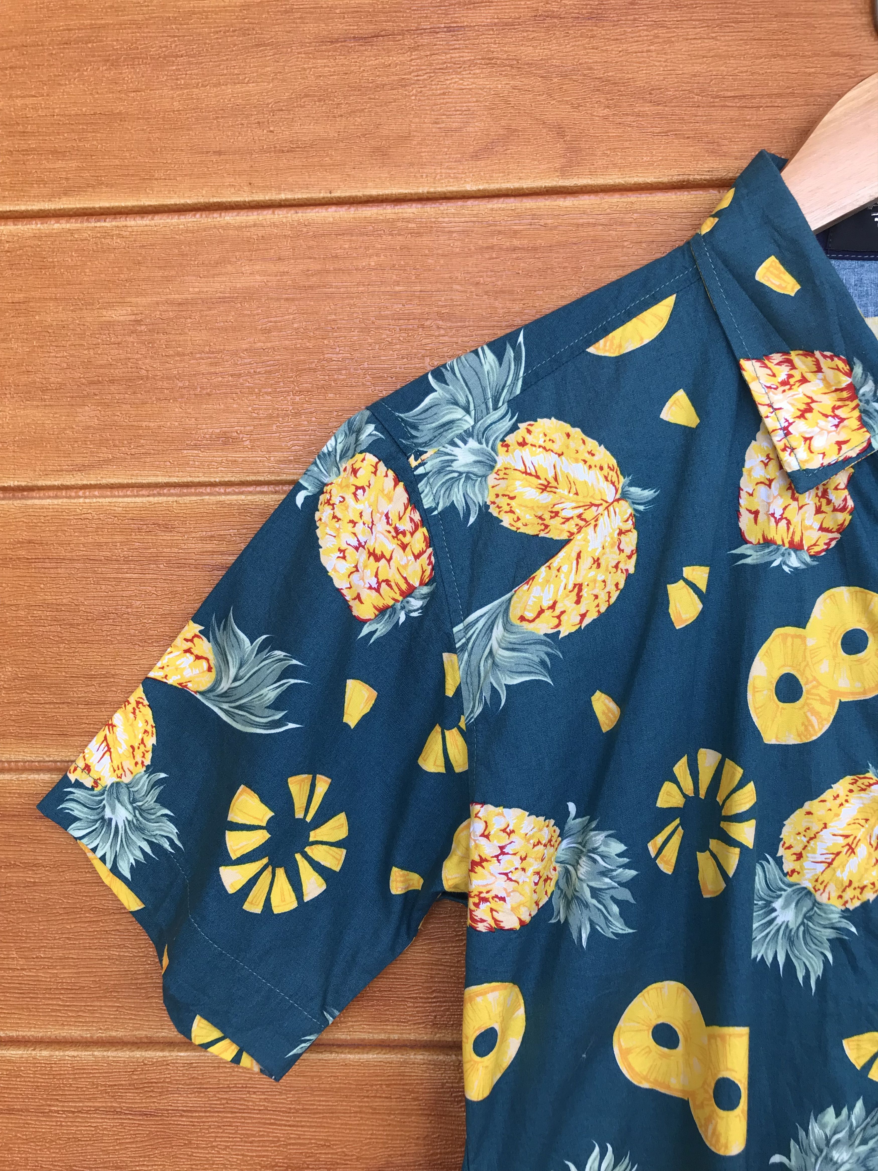 Japanese Brand Vintage Japanese Brand JACKONE Pineapple Hawaiian Shirt Size US M / EU 48-50 / 2 - 3 Thumbnail