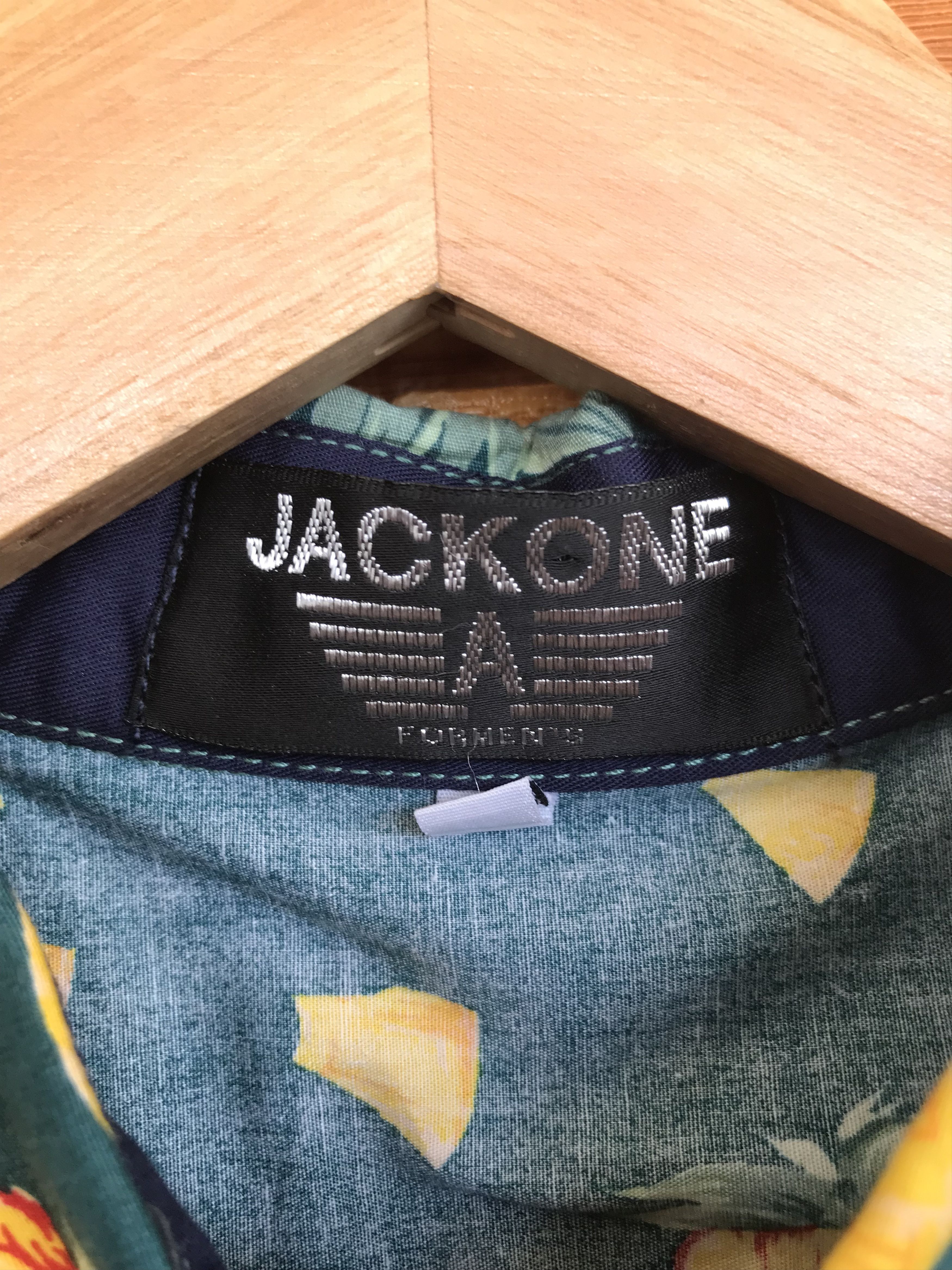 Japanese Brand Vintage Japanese Brand JACKONE Pineapple Hawaiian Shirt Size US M / EU 48-50 / 2 - 9 Thumbnail