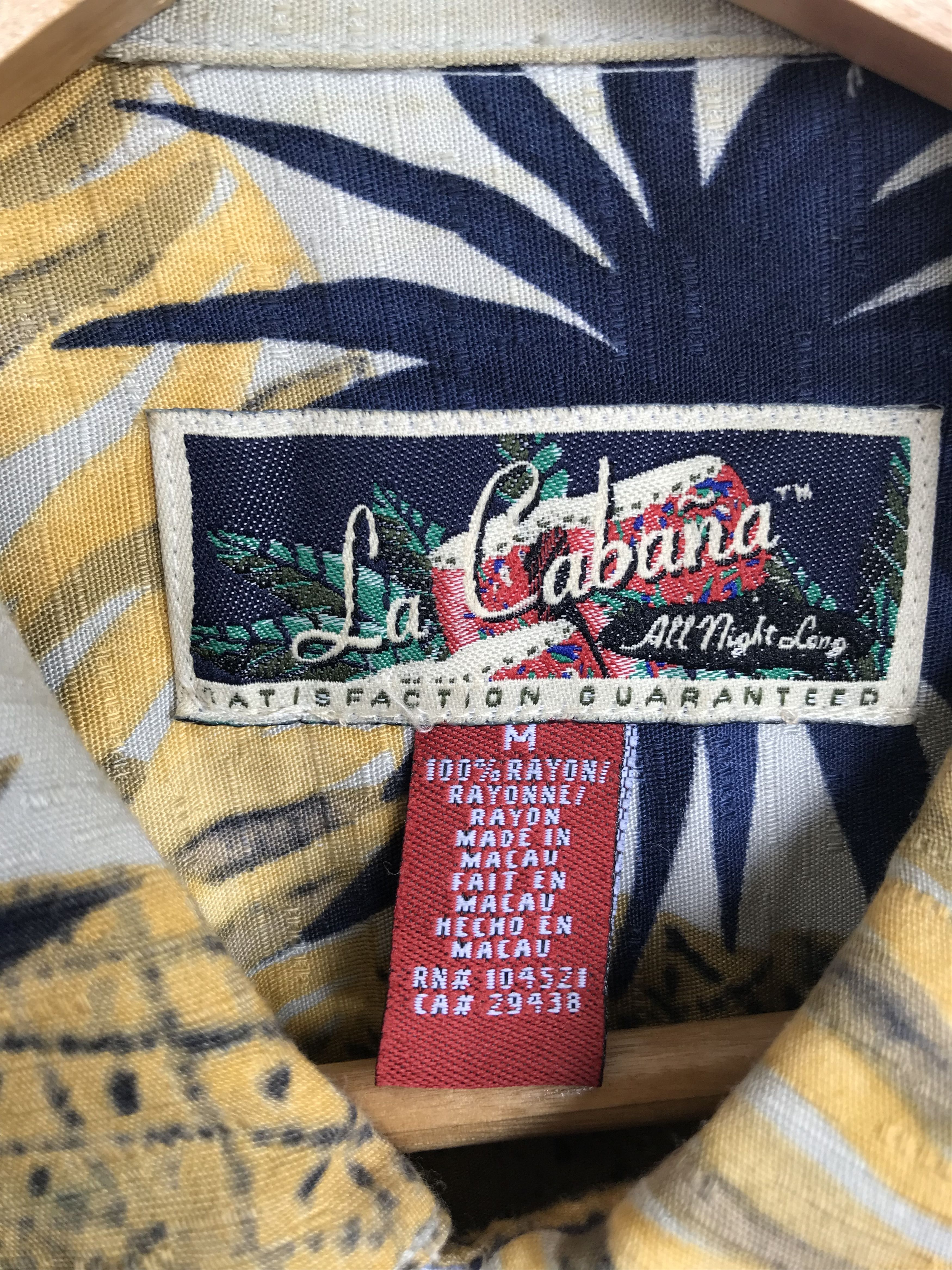 Sun Surf Vintage LA CABANA Pineapple Hawaiian Shirt Size US M / EU 48-50 / 2 - 10 Thumbnail