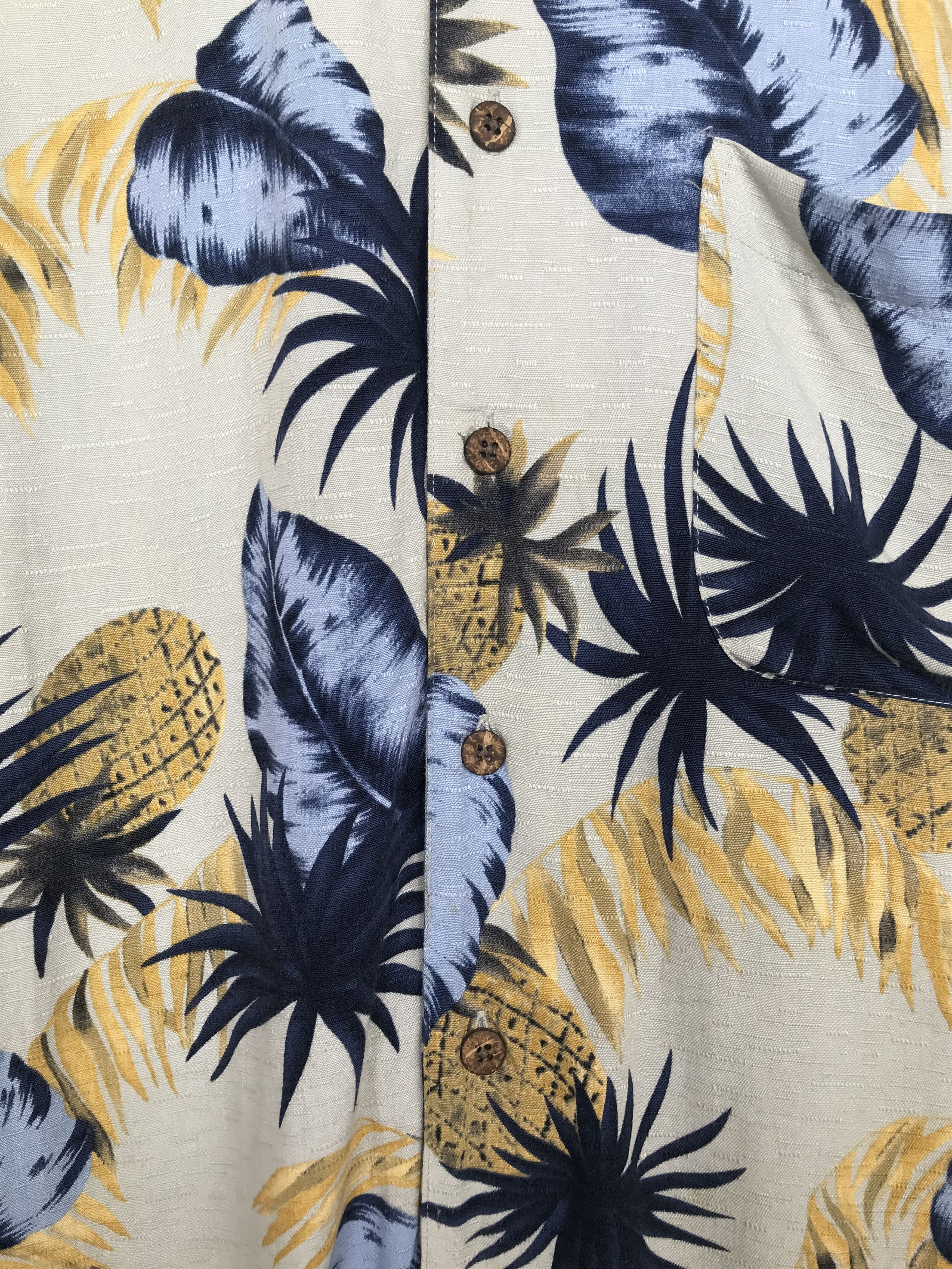 Sun Surf Vintage LA CABANA Pineapple Hawaiian Shirt Size US M / EU 48-50 / 2 - 2 Thumbnail