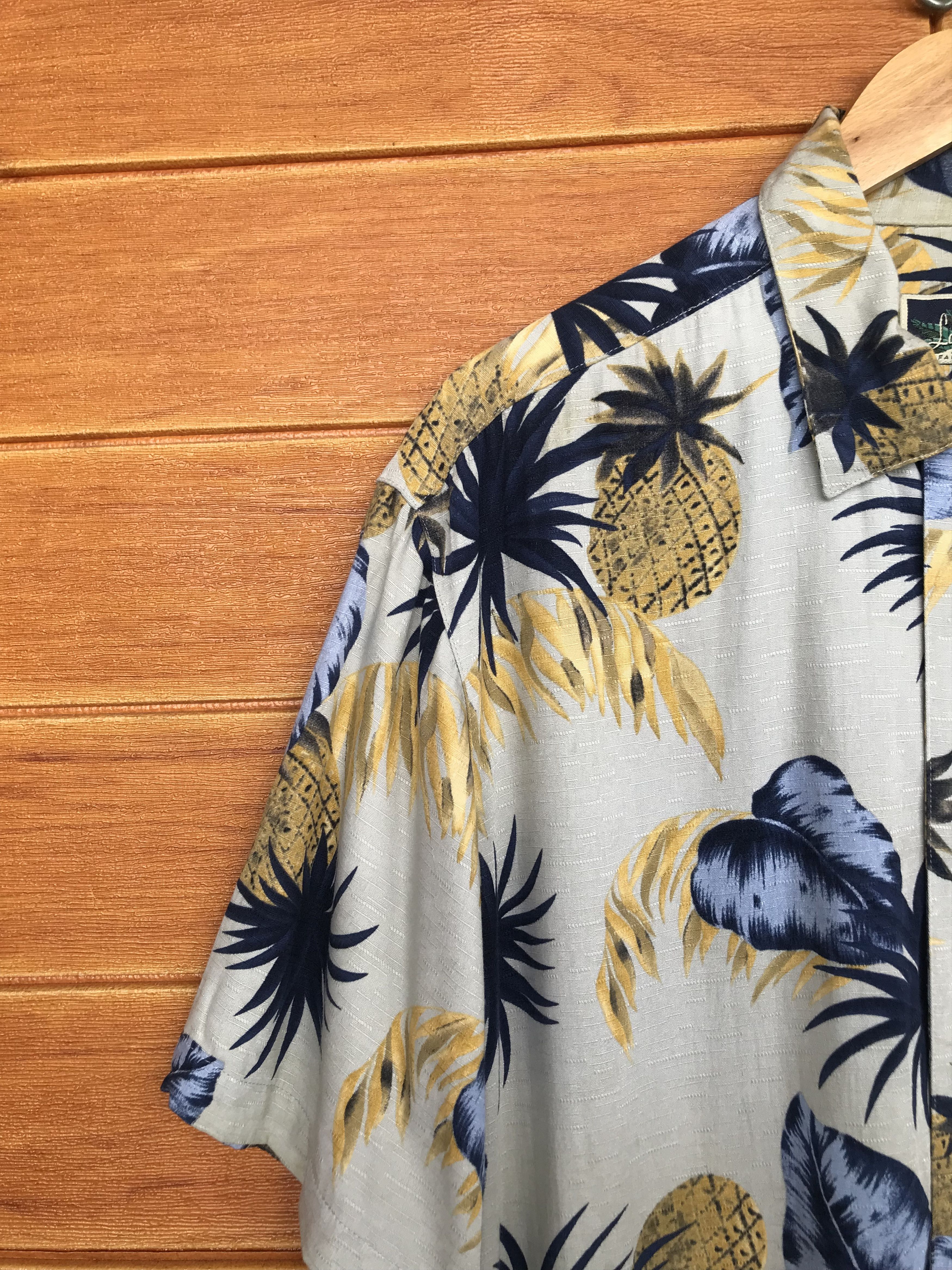 Sun Surf Vintage LA CABANA Pineapple Hawaiian Shirt Size US M / EU 48-50 / 2 - 4 Thumbnail