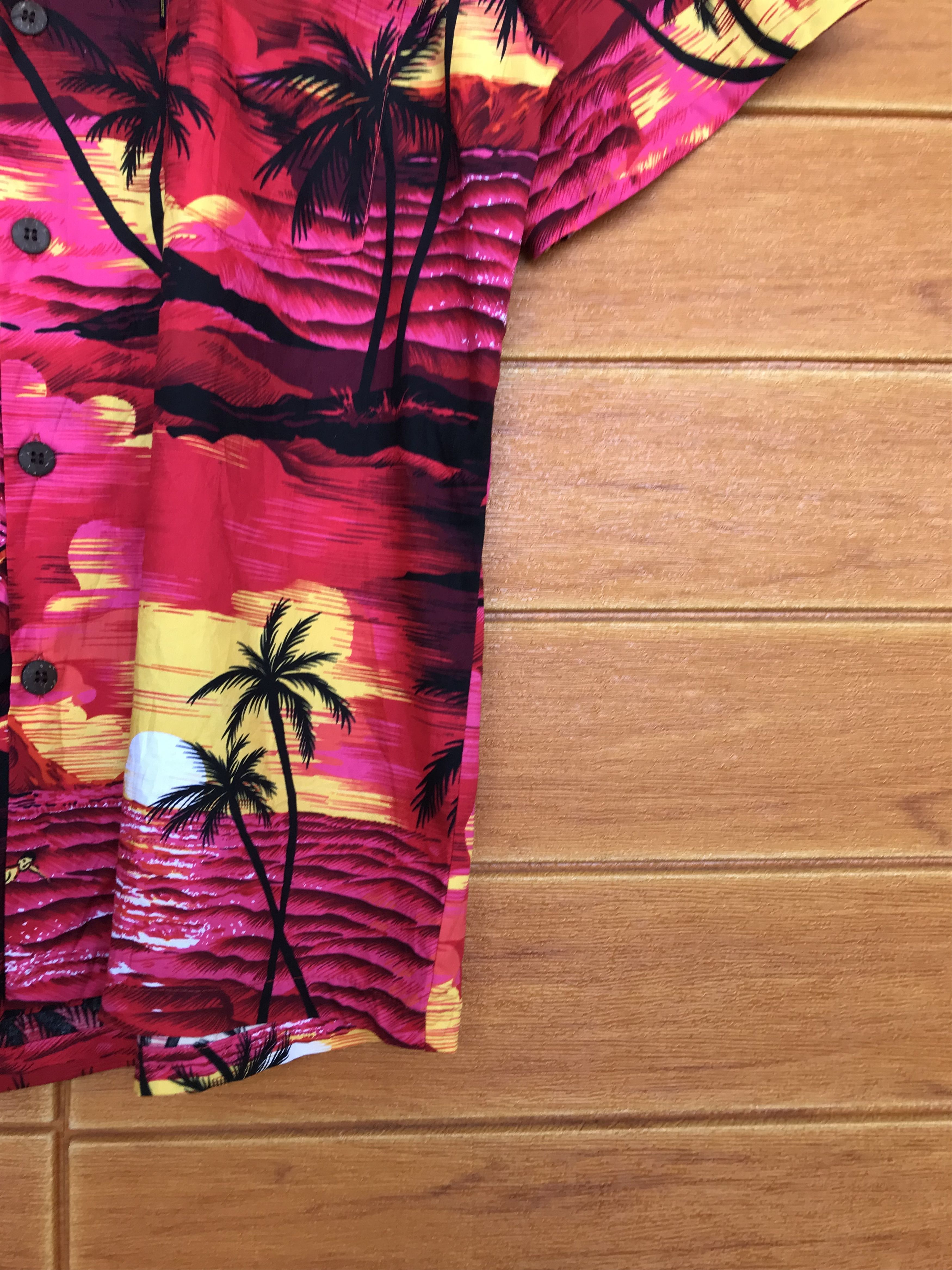 Hysteric Glamour Vintage PALMWAVE Scenic View Sunset Oversize Hawaiian Size US S / EU 44-46 / 1 - 7 Thumbnail