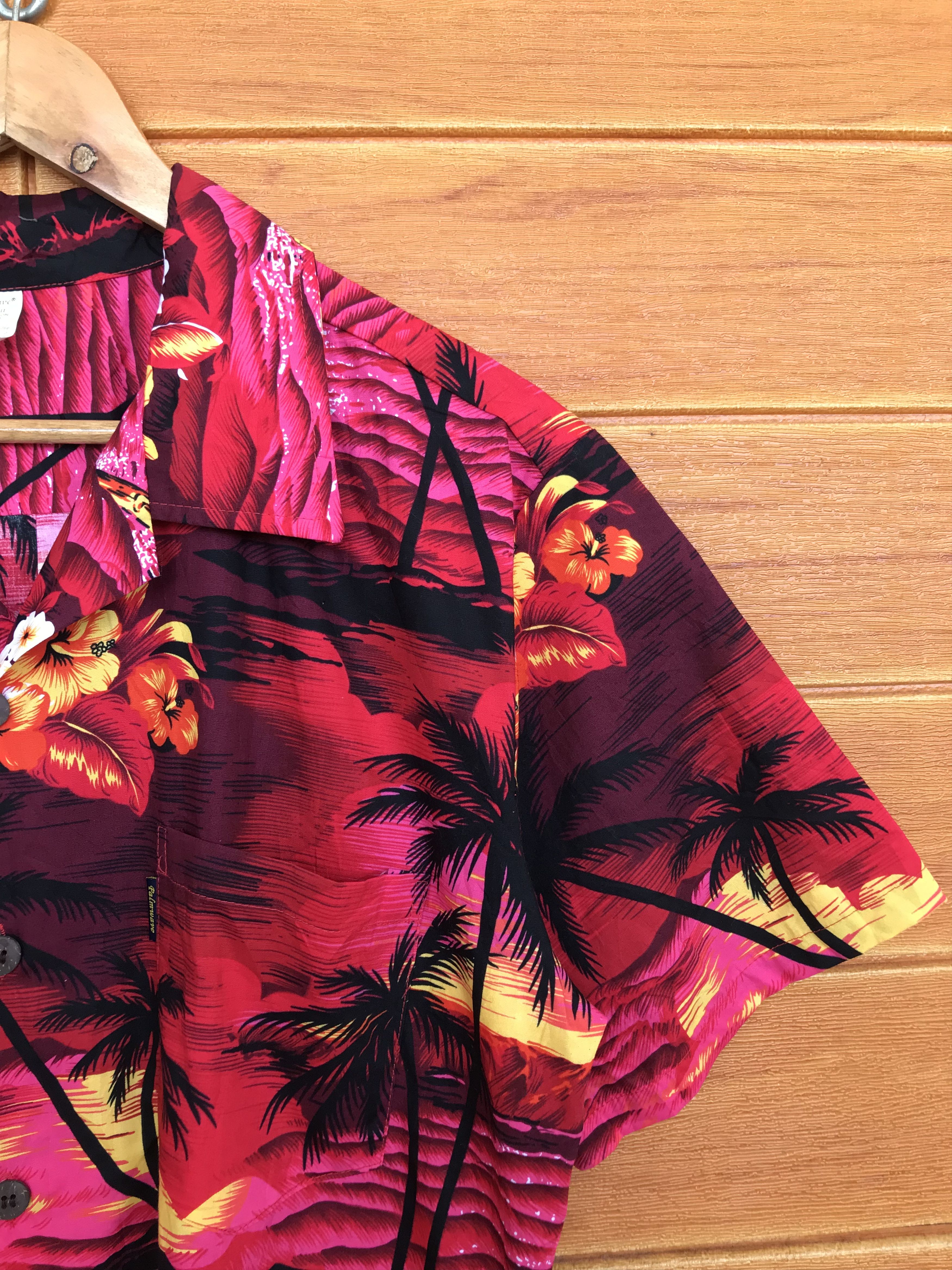 Hysteric Glamour Vintage PALMWAVE Scenic View Sunset Oversize Hawaiian Size US S / EU 44-46 / 1 - 5 Thumbnail