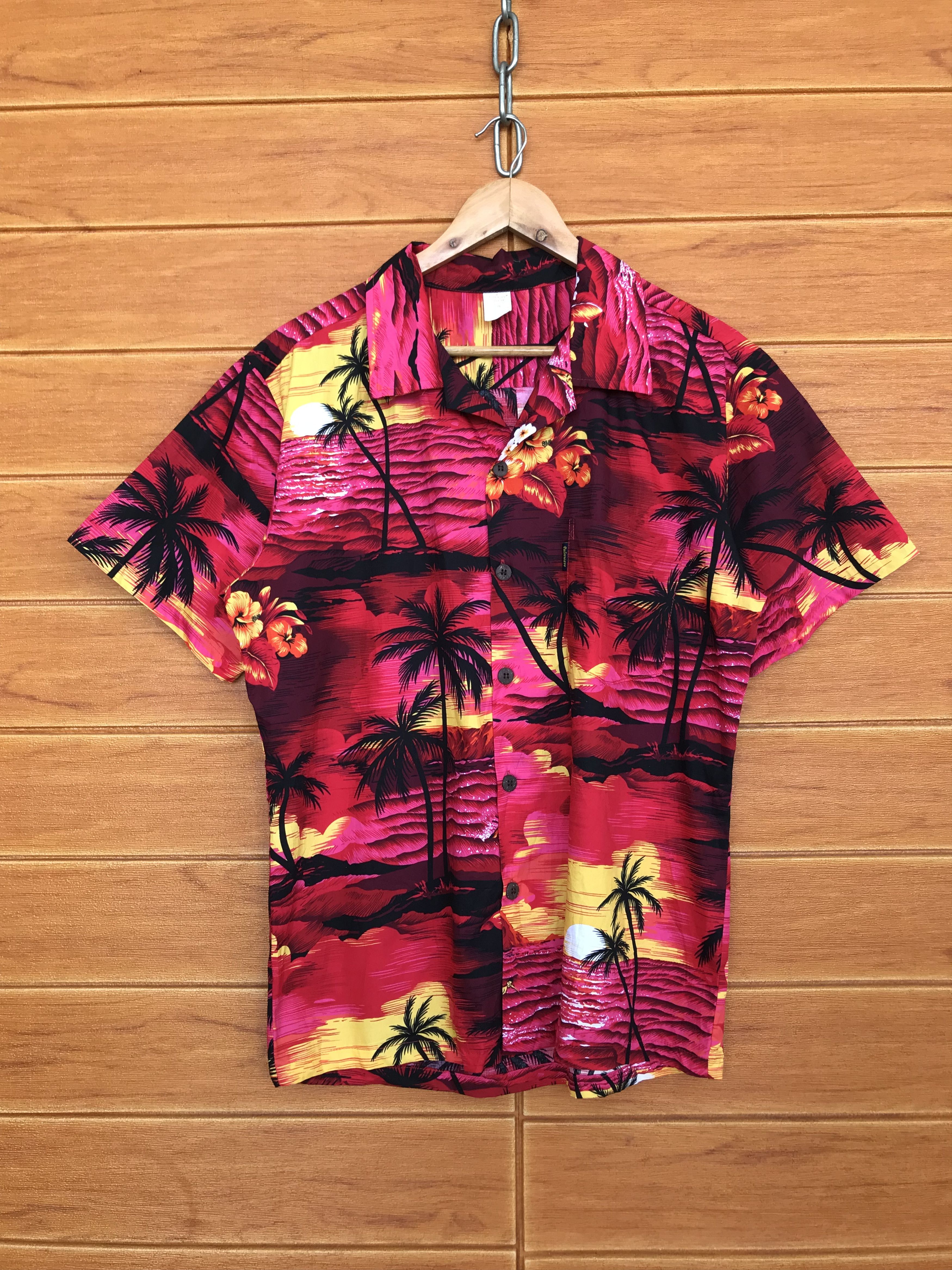 Hysteric Glamour Vintage PALMWAVE Scenic View Sunset Oversize Hawaiian Size US S / EU 44-46 / 1 - 1 Thumbnail