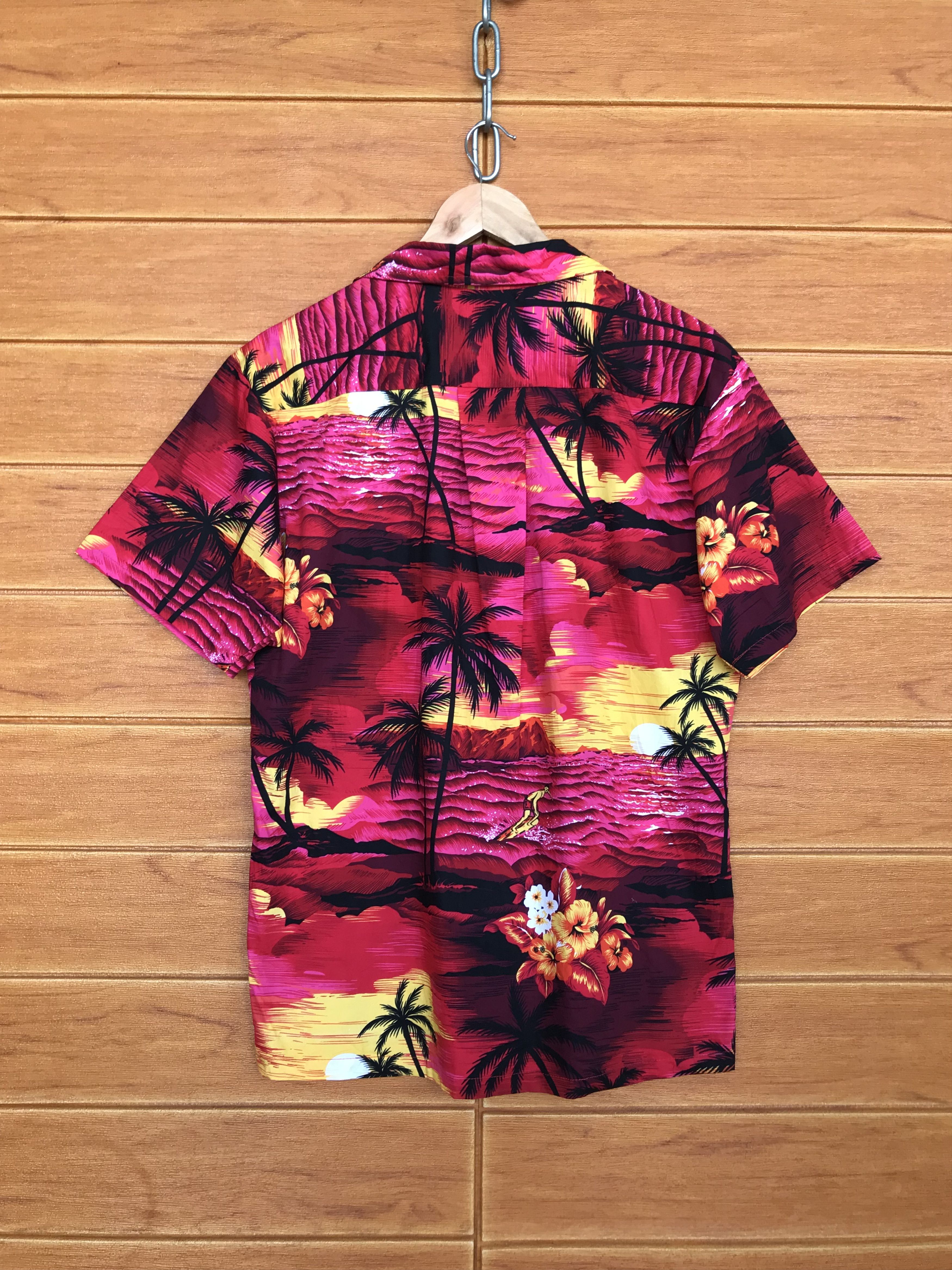 Hysteric Glamour Vintage PALMWAVE Scenic View Sunset Oversize Hawaiian Size US S / EU 44-46 / 1 - 8 Thumbnail