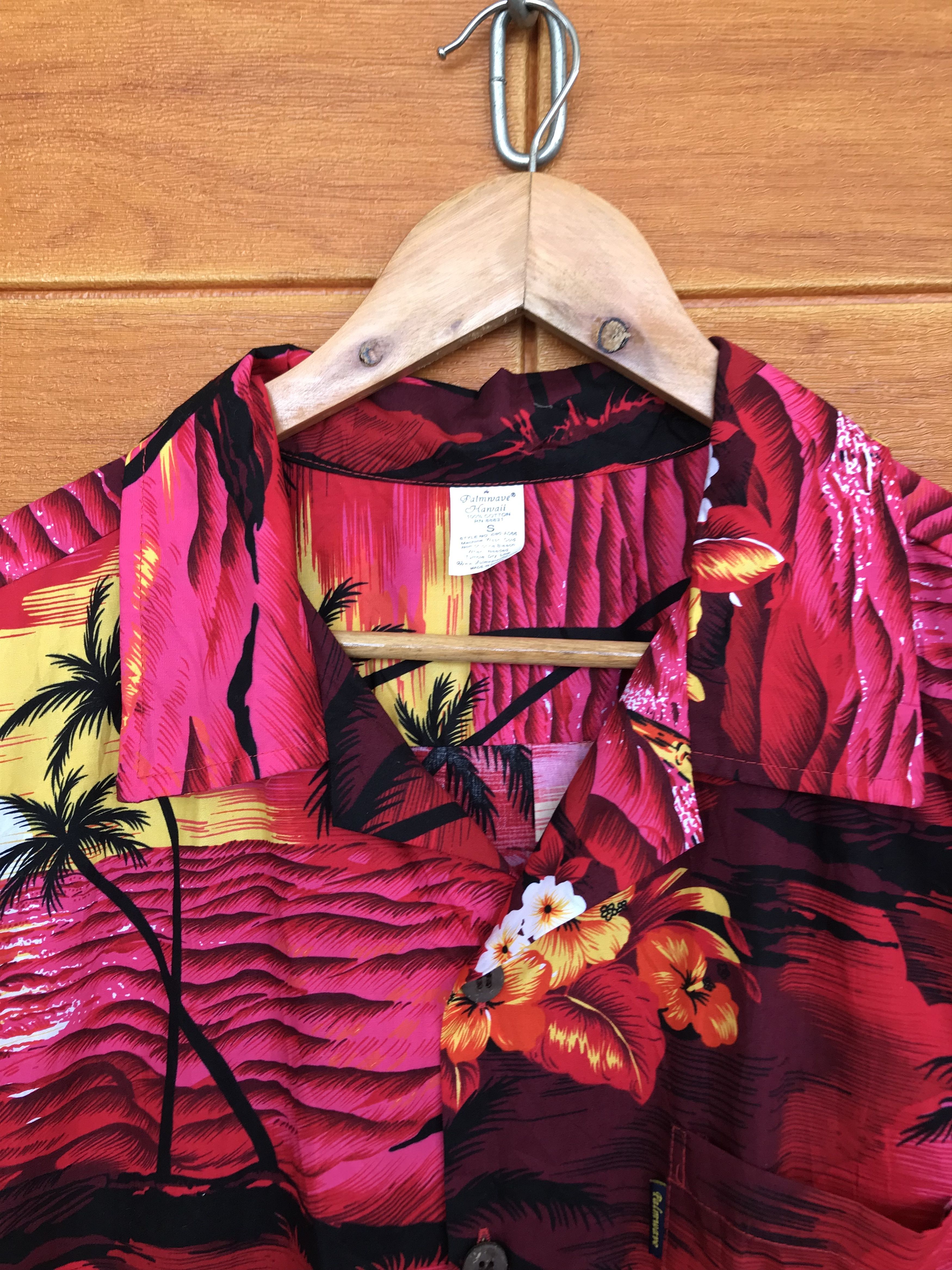 Hysteric Glamour Vintage PALMWAVE Scenic View Sunset Oversize Hawaiian Size US S / EU 44-46 / 1 - 3 Thumbnail
