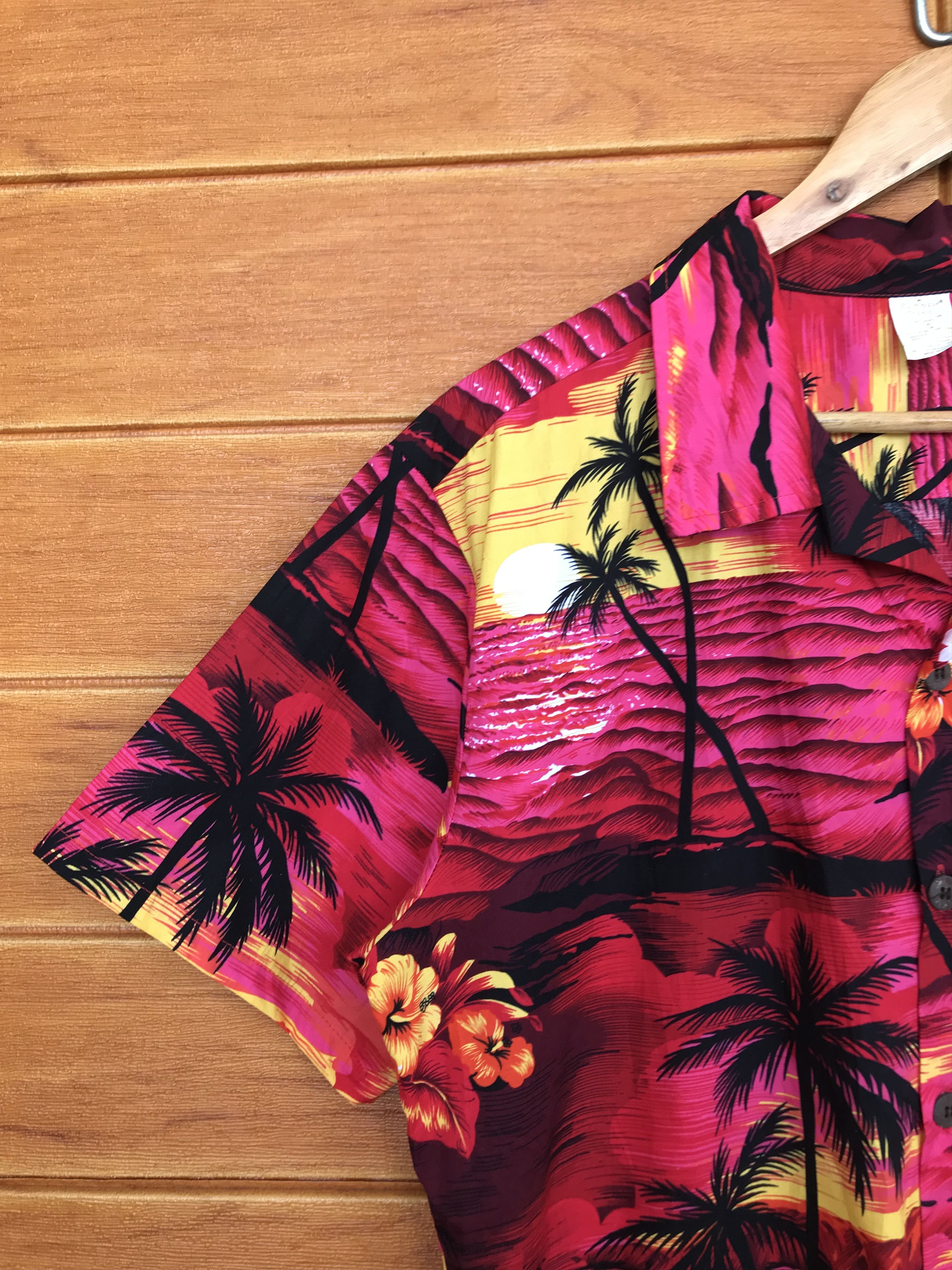 Hysteric Glamour Vintage PALMWAVE Scenic View Sunset Oversize Hawaiian Size US S / EU 44-46 / 1 - 4 Thumbnail