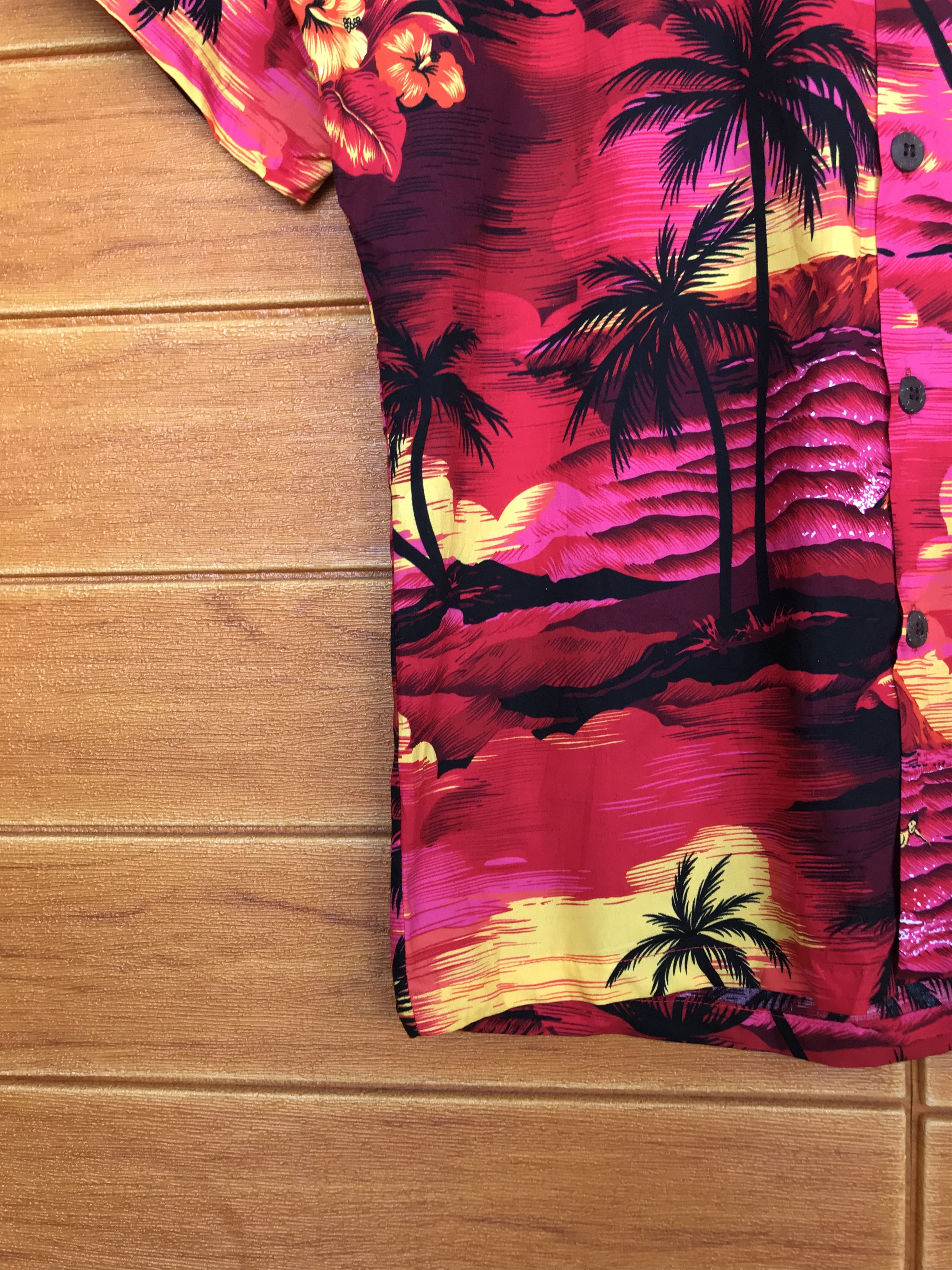 Hysteric Glamour Vintage PALMWAVE Scenic View Sunset Oversize Hawaiian Size US S / EU 44-46 / 1 - 6 Thumbnail