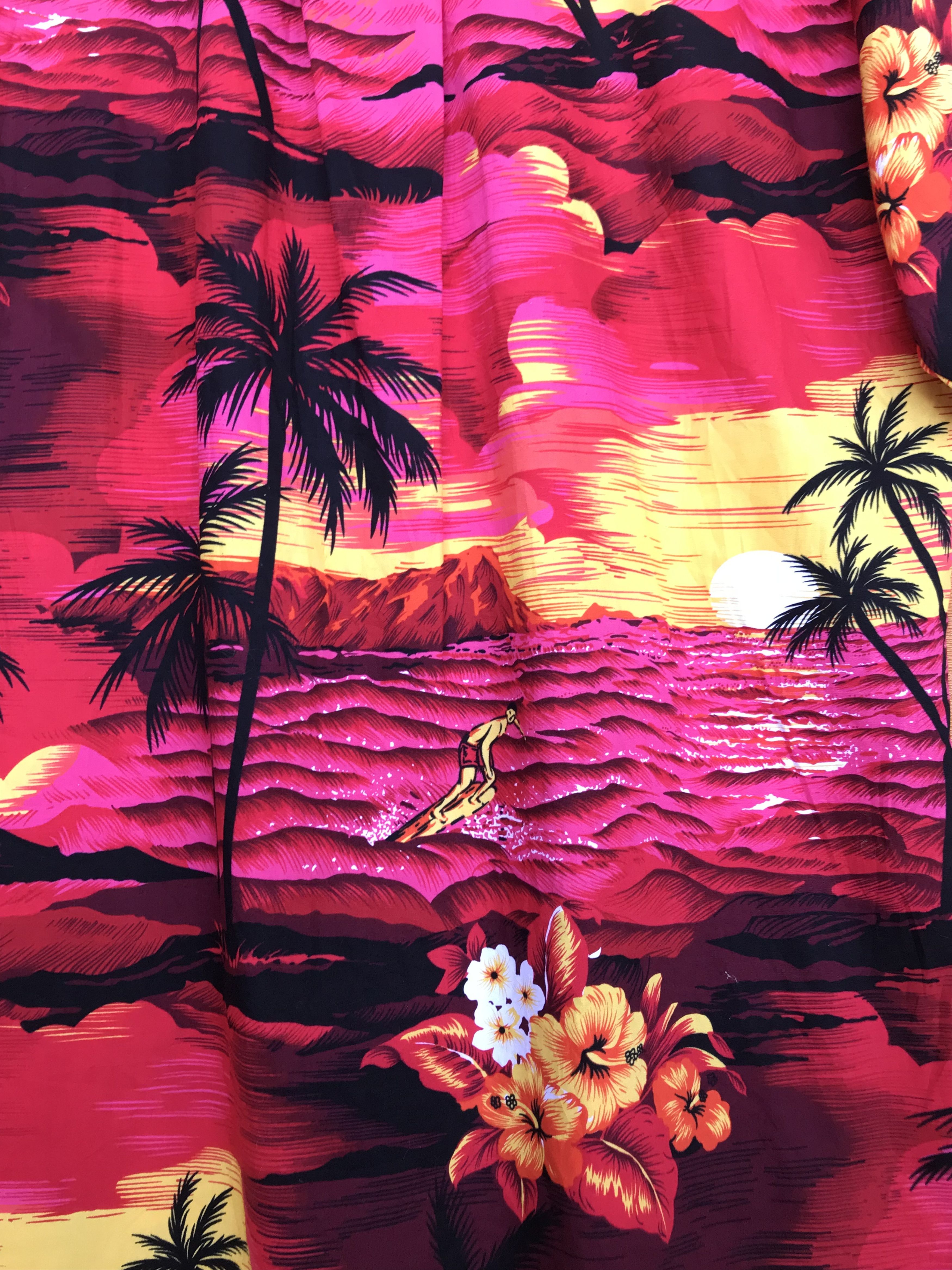 Hysteric Glamour Vintage PALMWAVE Scenic View Sunset Oversize Hawaiian Size US S / EU 44-46 / 1 - 9 Thumbnail