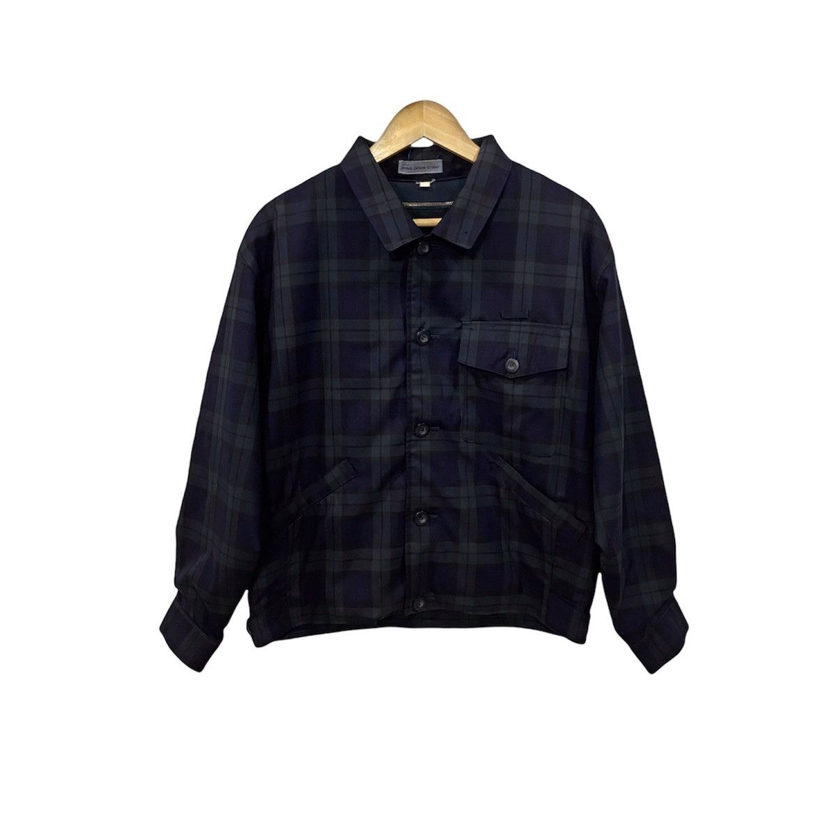 Designer × Issey Miyake × Japanese Brand Issey miyake checkered jacket Size US M / EU 48-50 / 2 - 1 Thumbnail