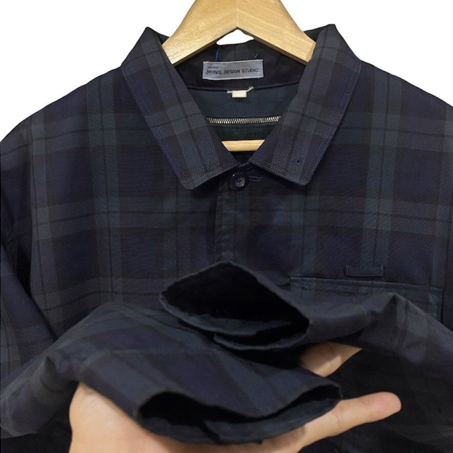 Designer × Issey Miyake × Japanese Brand Issey miyake checkered jacket Size US M / EU 48-50 / 2 - 3 Thumbnail