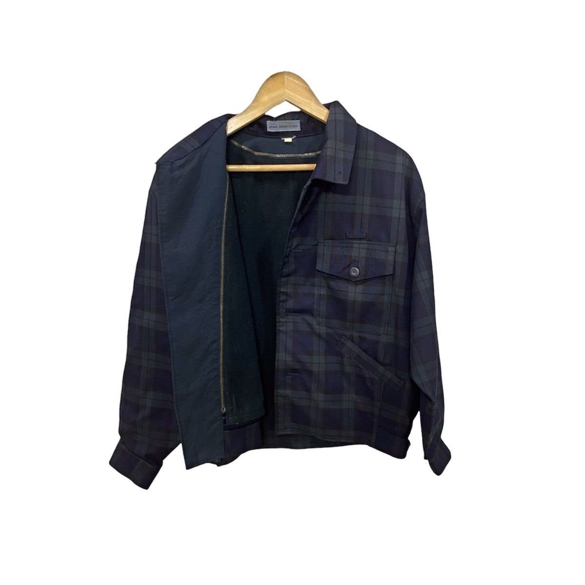Designer × Issey Miyake × Japanese Brand Issey miyake checkered jacket Size US M / EU 48-50 / 2 - 5 Thumbnail