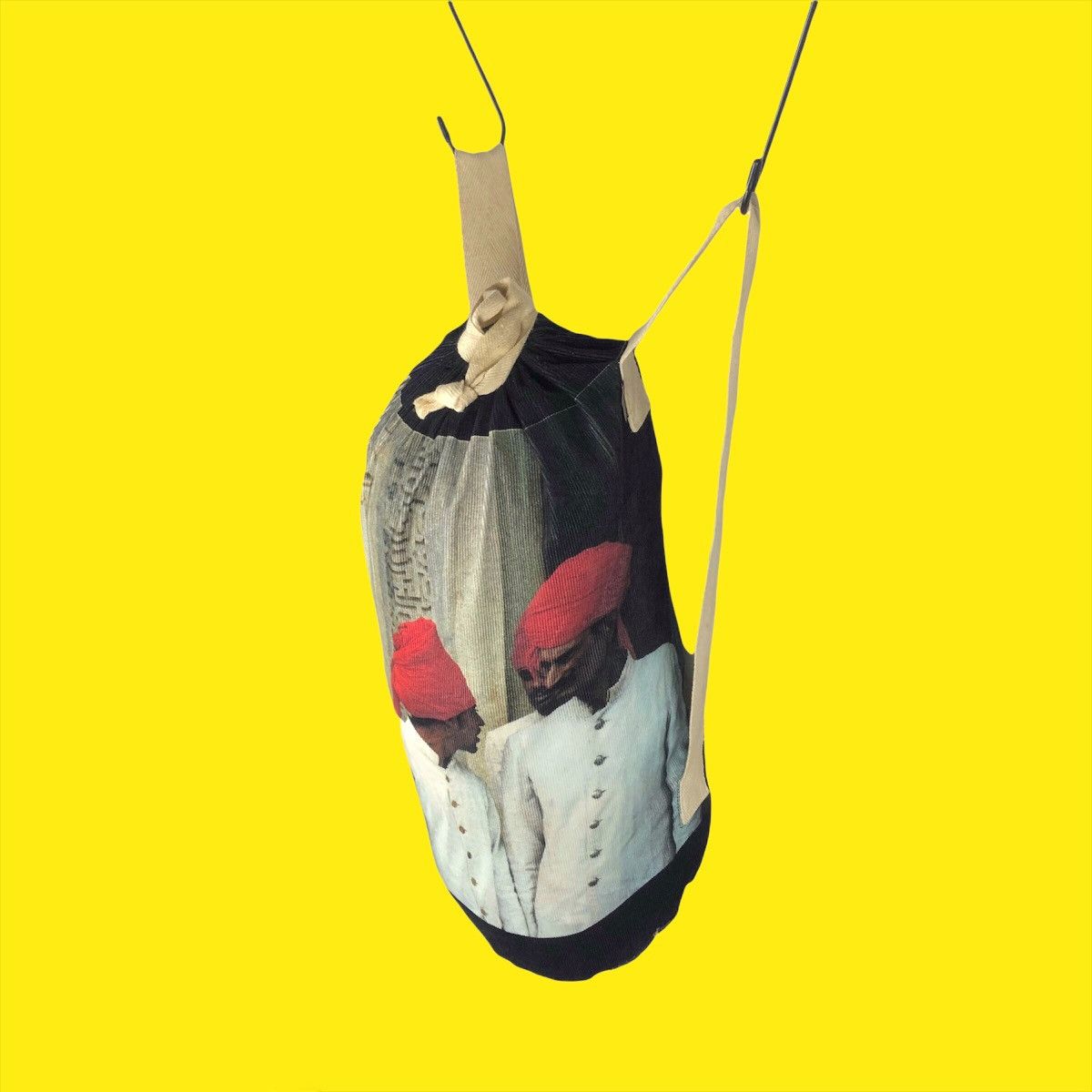 Paul Smith RARE🔥Paul Smith Printed Cotton Drawstring Bagpack Size ONE SIZE - 1 Thumbnail