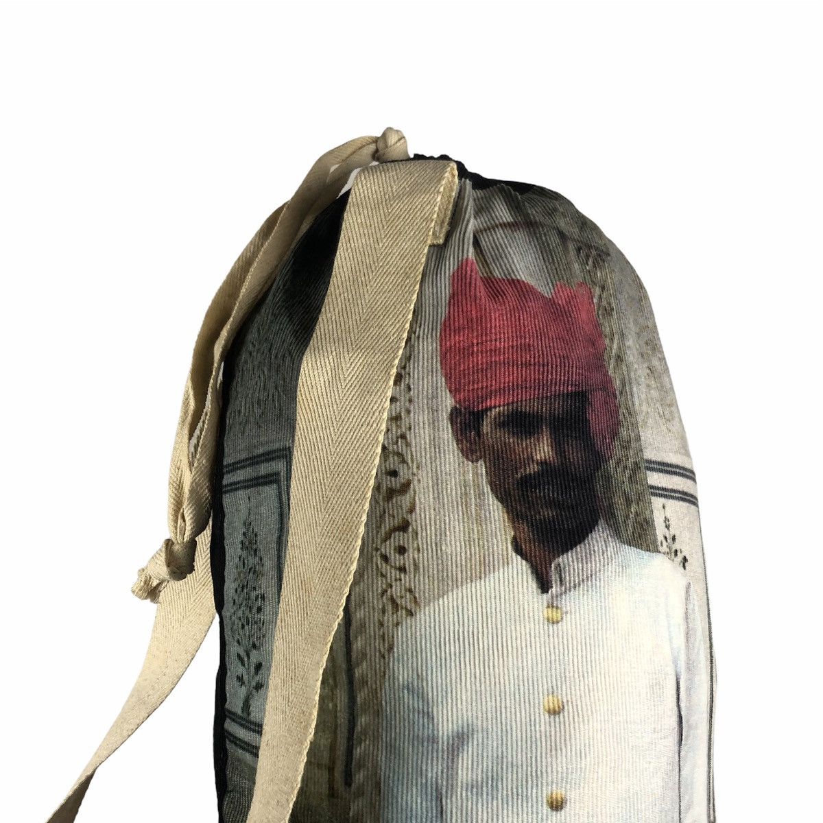 Paul Smith RARE🔥Paul Smith Printed Cotton Drawstring Bagpack Size ONE SIZE - 15 Thumbnail