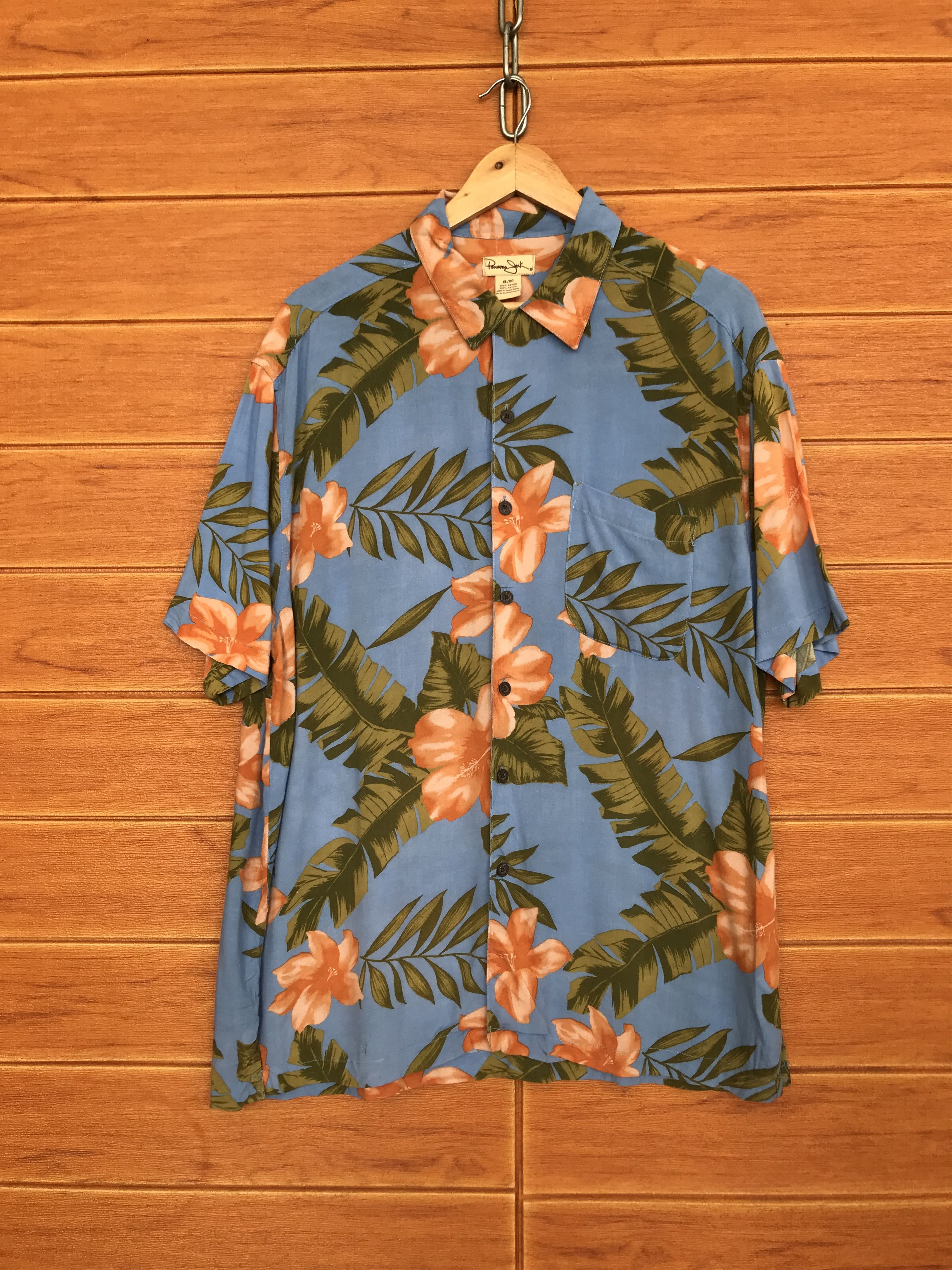 Panama Jack Vintage PANAMA JACK Florals Hawaiian Shirt Size US XL / EU 56 / 4 - 2 Thumbnail
