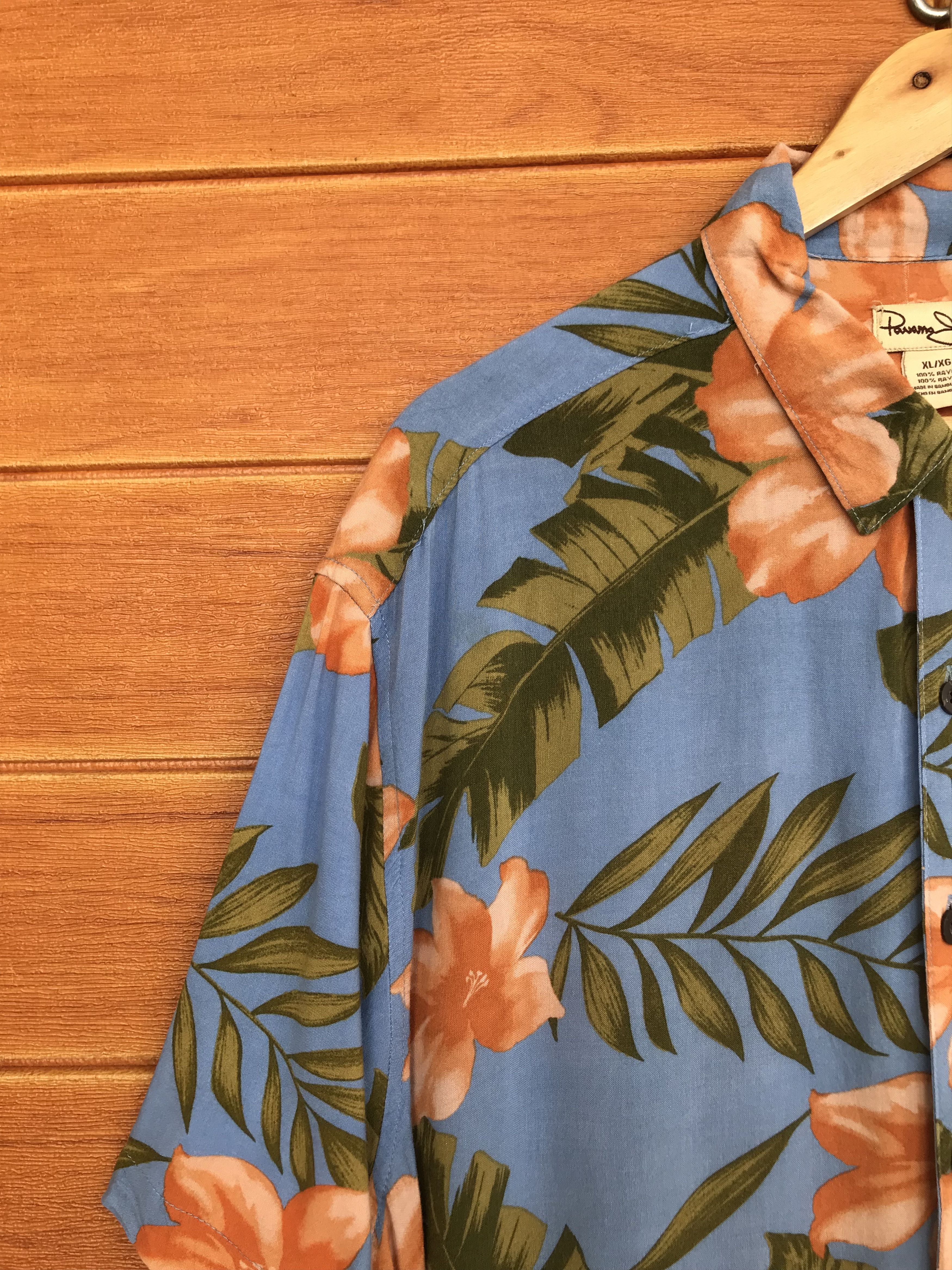 Panama Jack Vintage PANAMA JACK Florals Hawaiian Shirt Size US XL / EU 56 / 4 - 5 Thumbnail