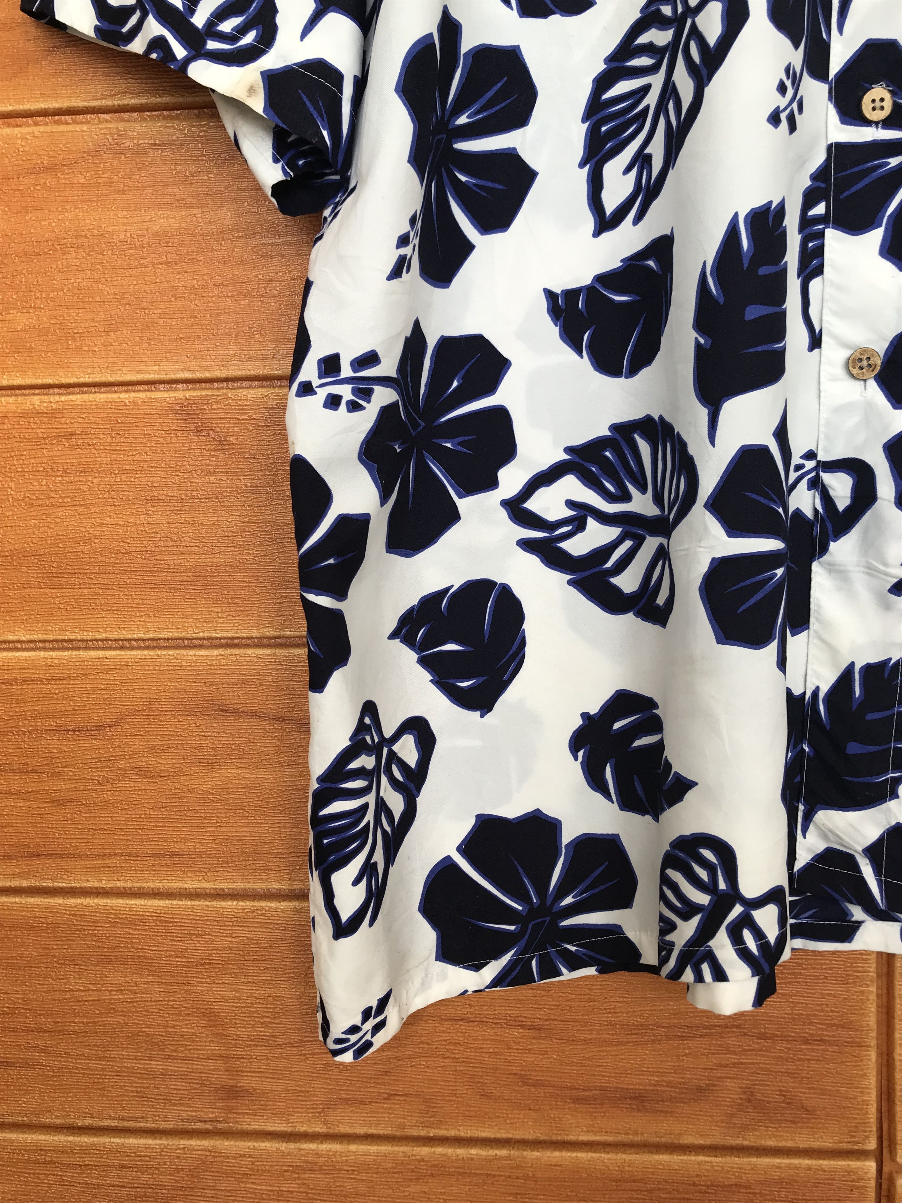 Pineapple Connection Vintage PINEAPPLE CONNECTION Hibiscus Hawaiian Shirt Size US XL / EU 56 / 4 - 7 Thumbnail