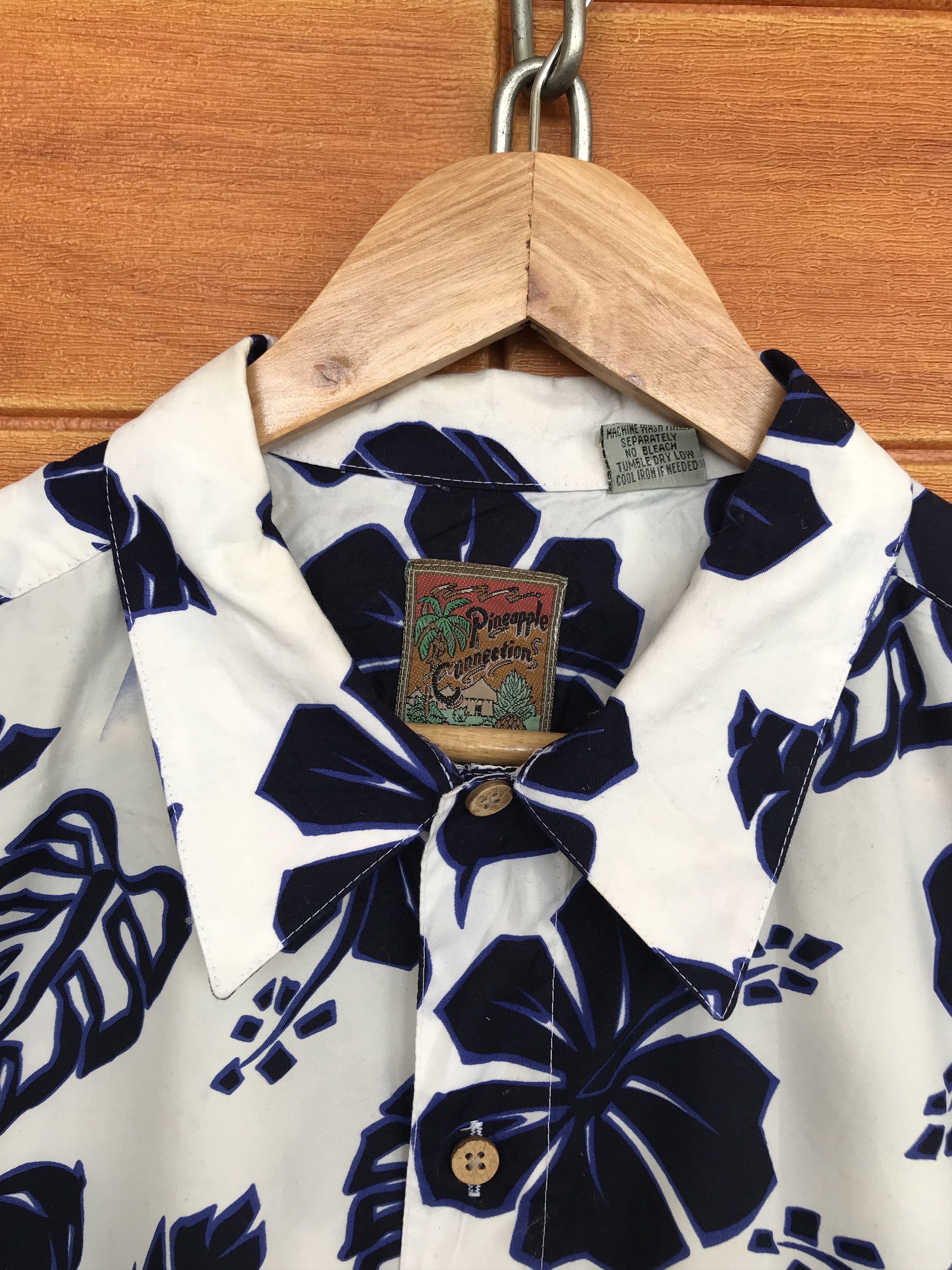 Pineapple Connection Vintage PINEAPPLE CONNECTION Hibiscus Hawaiian Shirt Size US XL / EU 56 / 4 - 4 Thumbnail