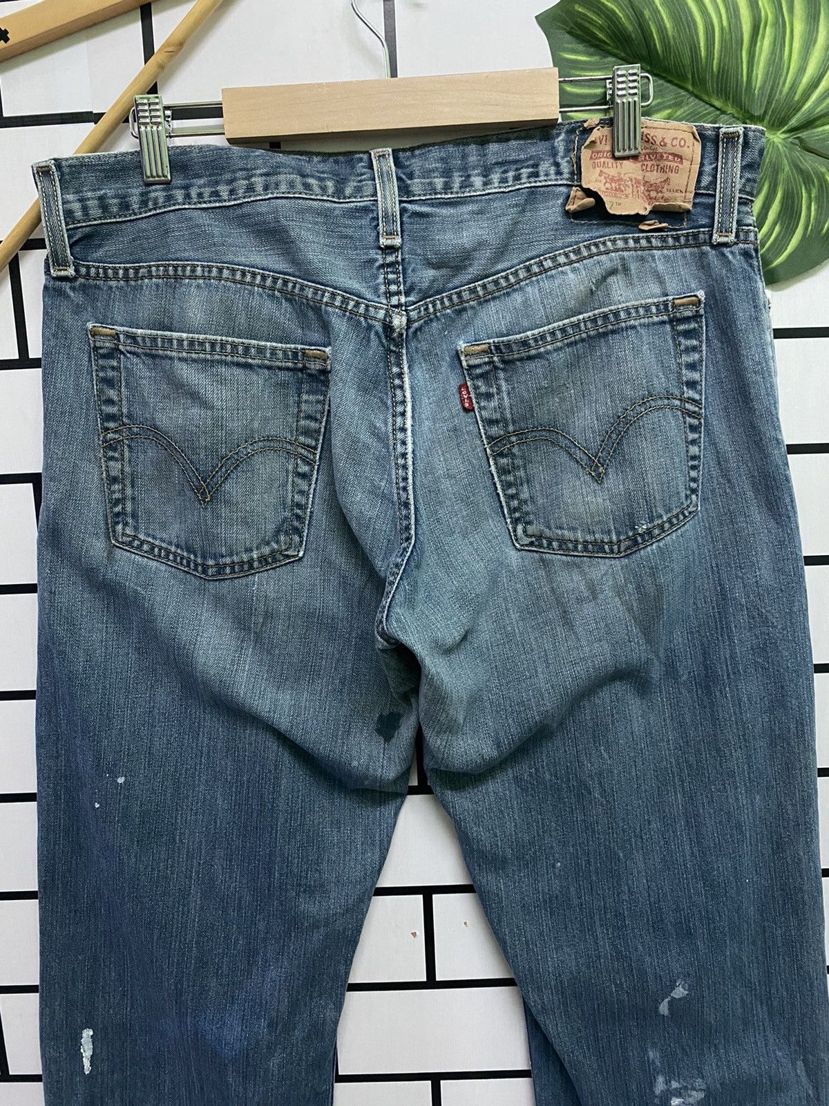 Levi's Vintage LEVIS 527 Low Boot Cut Distressed Jean -L 43 Size US 34 / EU 50 - 10 Thumbnail