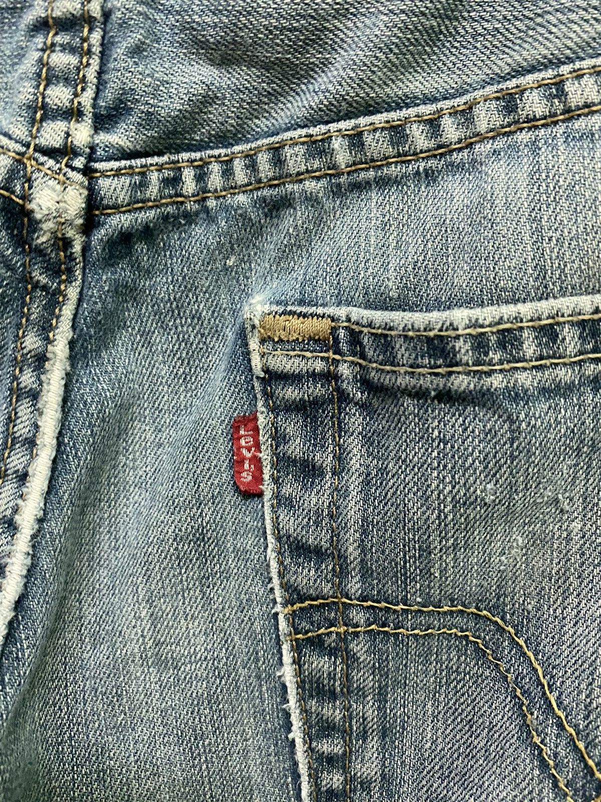 Levi's Vintage LEVIS 527 Low Boot Cut Distressed Jean -L 43 Size US 34 / EU 50 - 12 Thumbnail