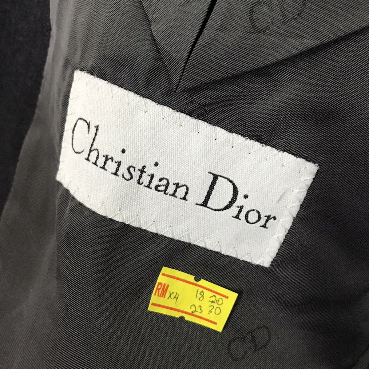 Christian Dior Monsieur × Dior 🔥Christian Dior Striped Double Breast coat Size US L / EU 52-54 / 3 - 6 Thumbnail
