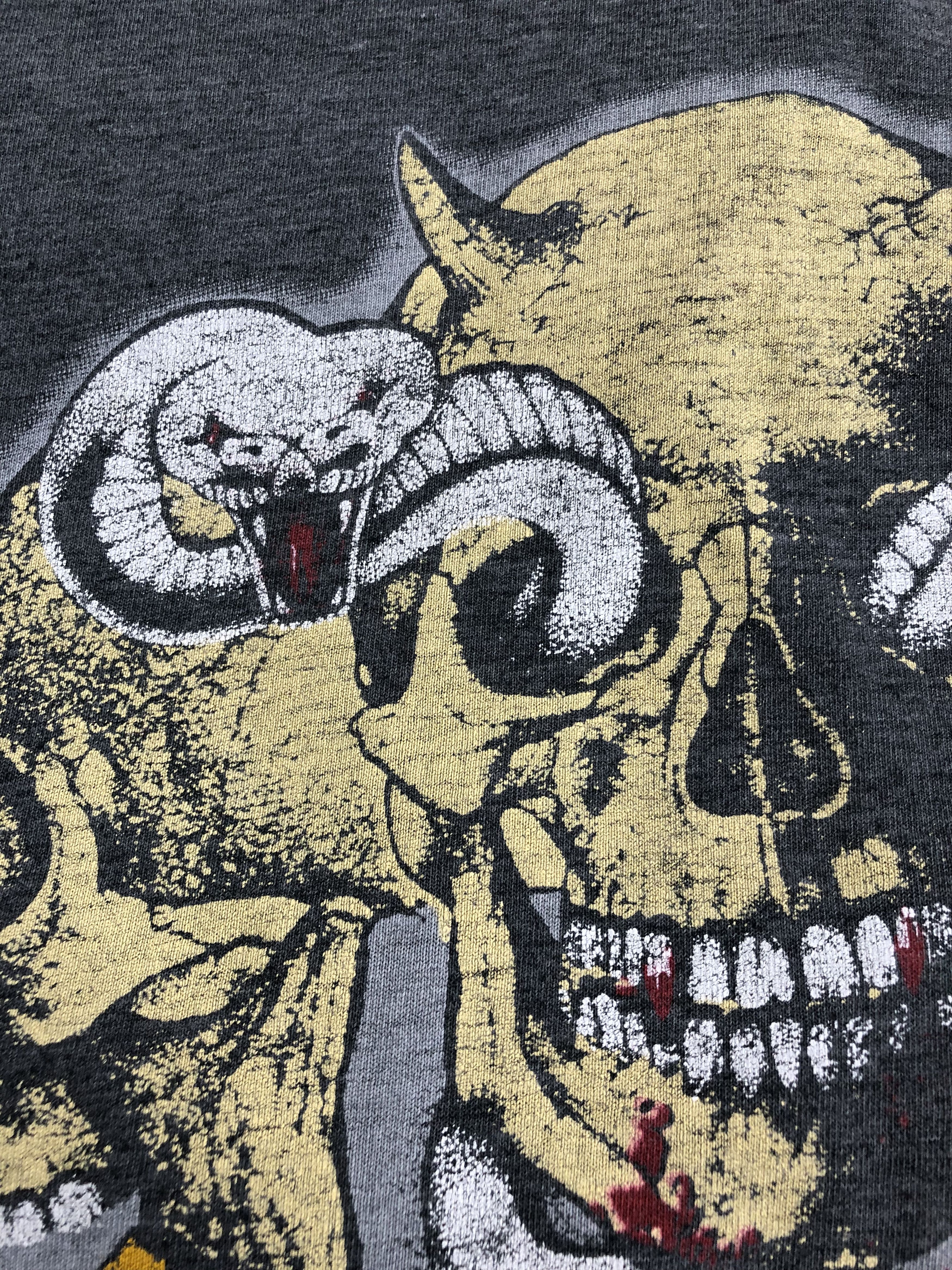 Band Tees Vintage 1983 Monster of Rock (Meat Loaf Twisted Sister) Size US XS / EU 42 / 0 - 4 Thumbnail