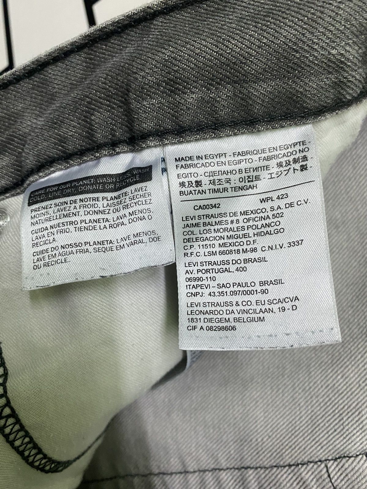 Levi's × Vintage Vintage Levi's 508 Grey Stone Earth Distressed Denim -L45 Size US 32 / EU 48 - 14 Thumbnail