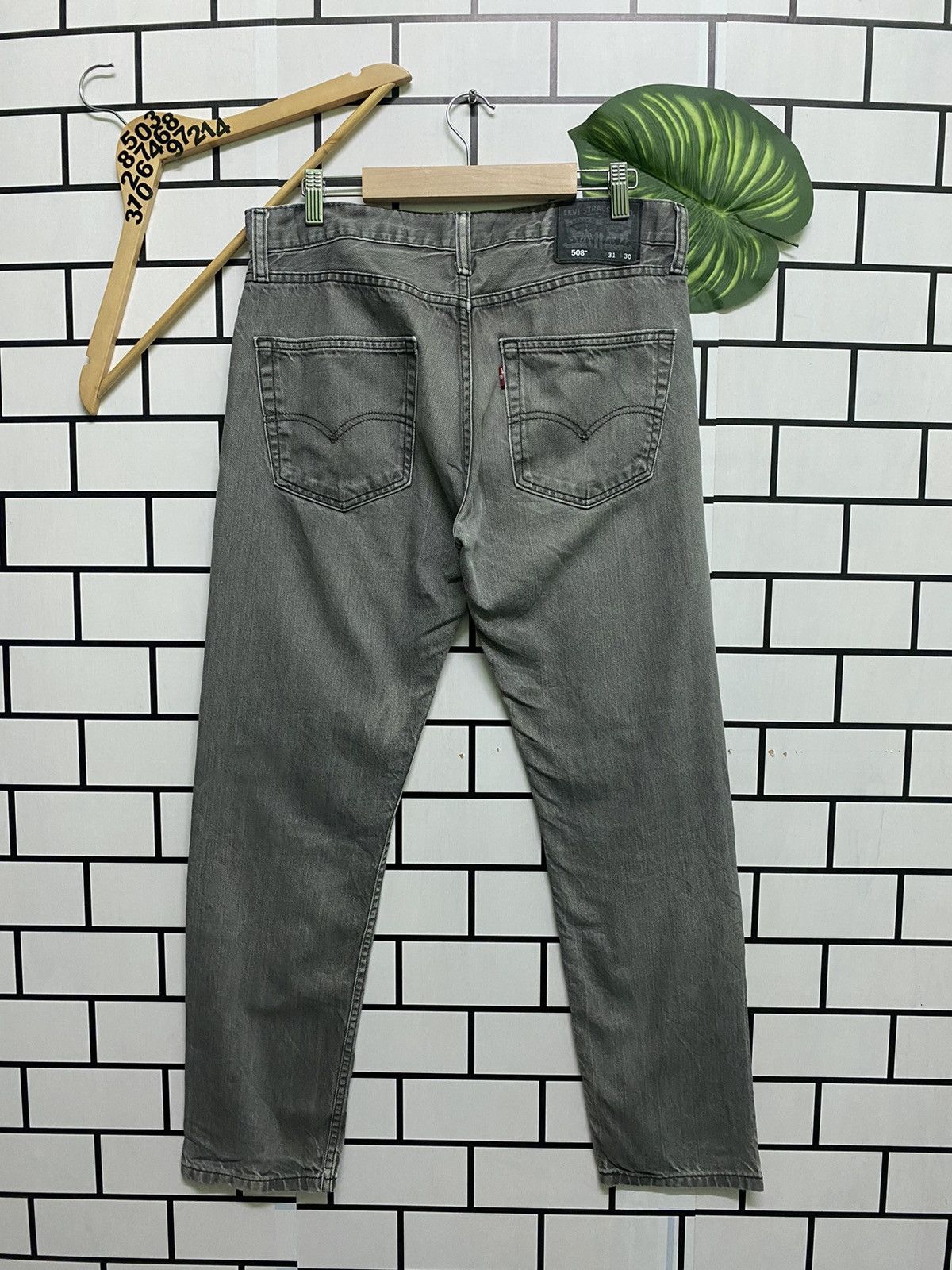 Levi's × Vintage Vintage Levi's 508 Grey Stone Earth Distressed Denim -L45 Size US 32 / EU 48 - 2 Thumbnail