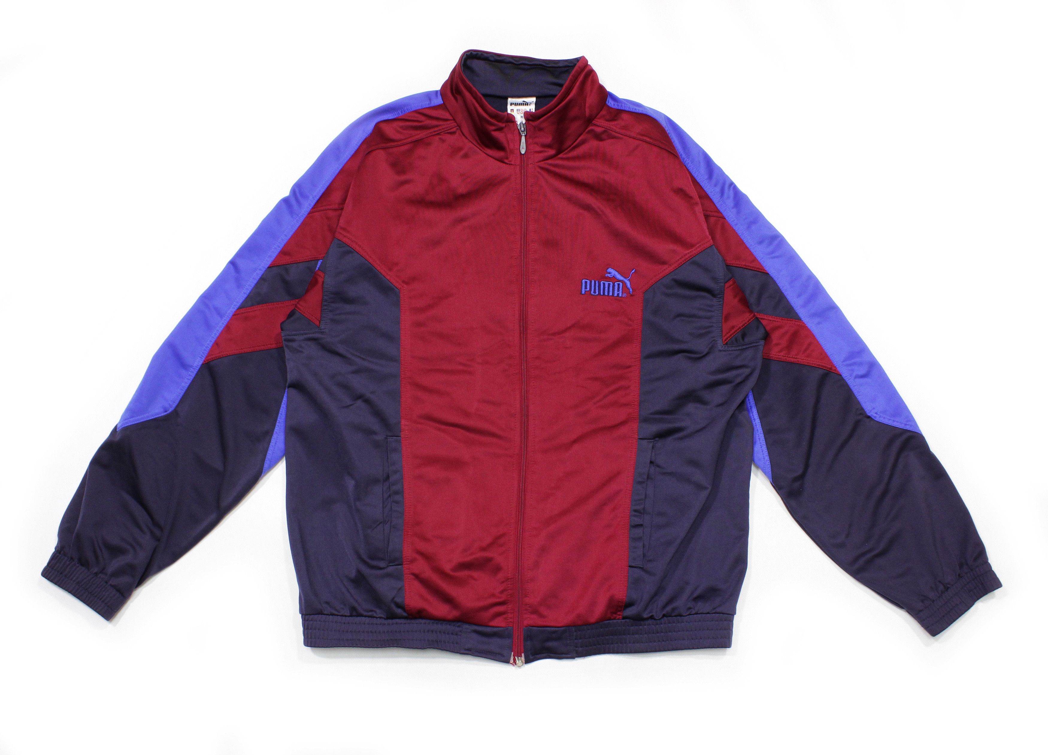 Puma 90S Soccer Sport Jacket Vintage Size US M / EU 48-50 / 2 - 1 Thumbnail