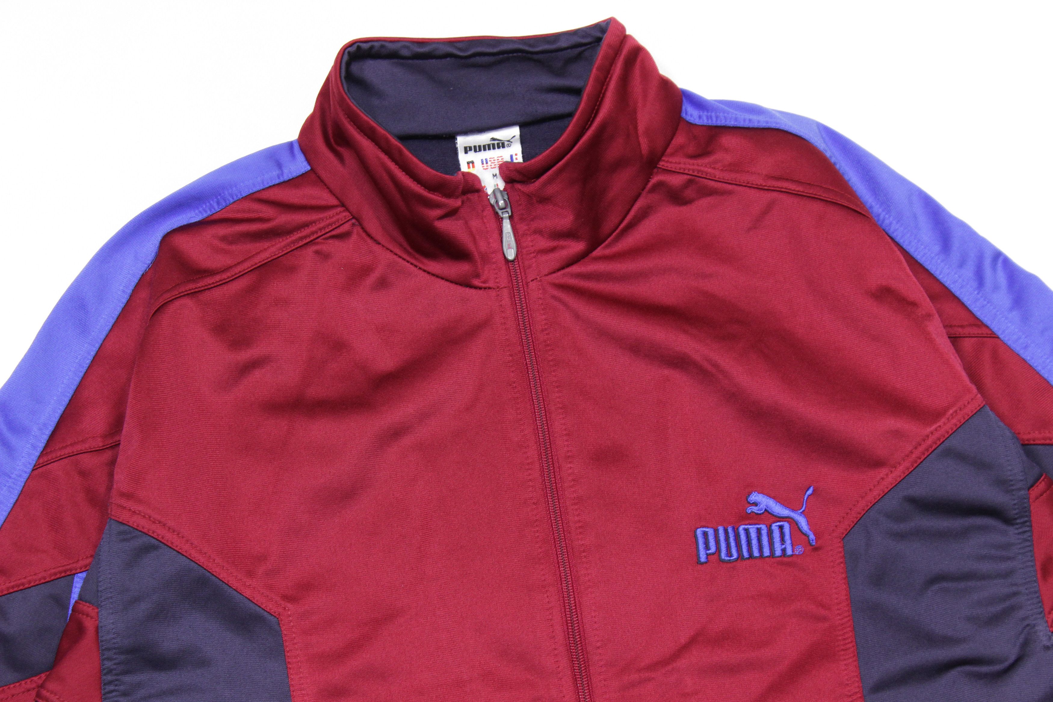 Puma 90S Soccer Sport Jacket Vintage Size US M / EU 48-50 / 2 - 3 Thumbnail