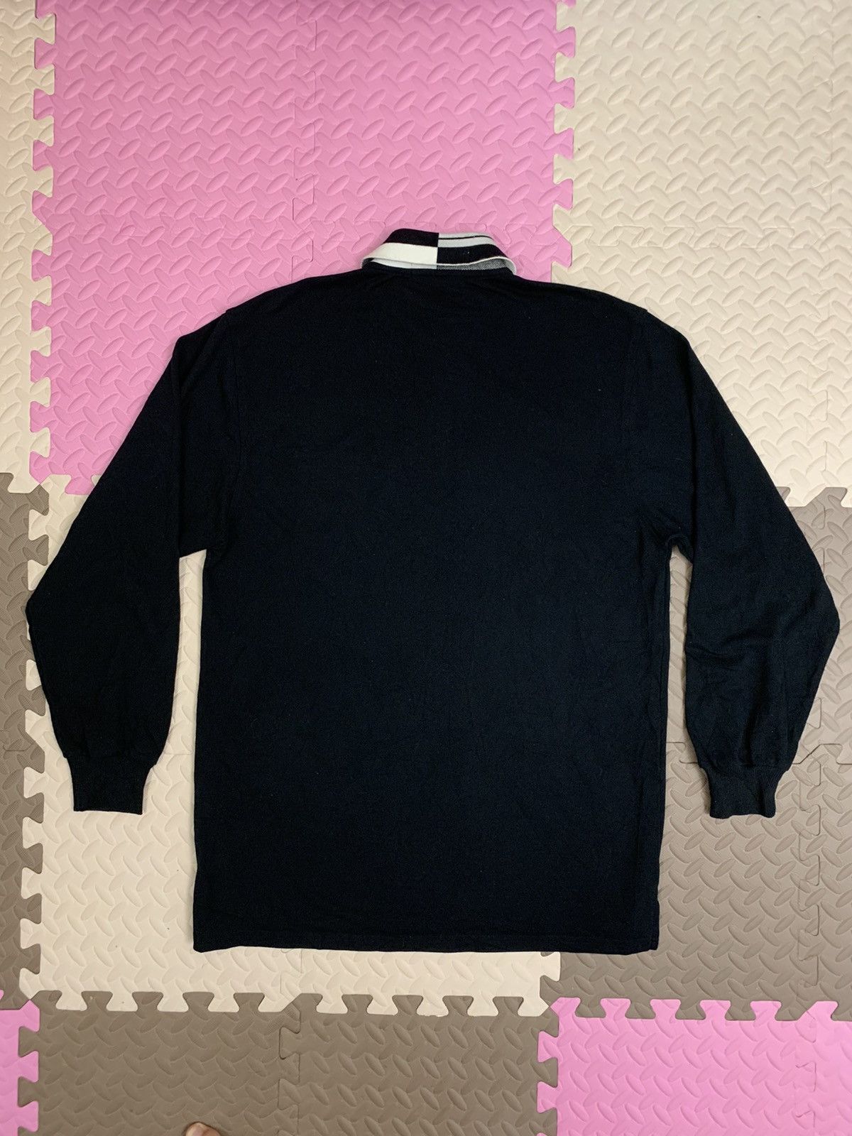 Valentino Vintage Gianni Valentino Italy polo shirt long sleeve Size US L / EU 52-54 / 3 - 2 Thumbnail