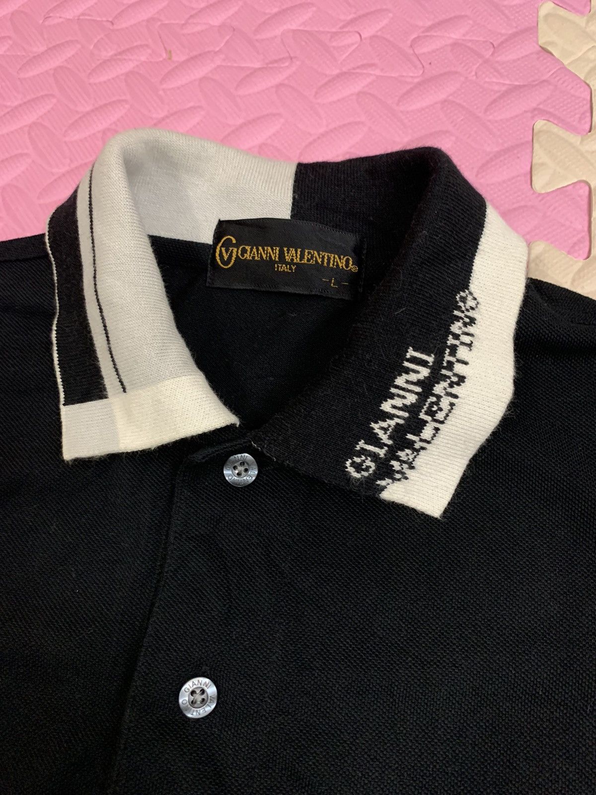 Valentino Vintage Gianni Valentino Italy polo shirt long sleeve Size US L / EU 52-54 / 3 - 4 Thumbnail