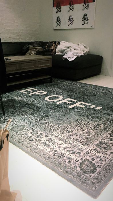 Virgil Abloh x Ikea Off-White carpet