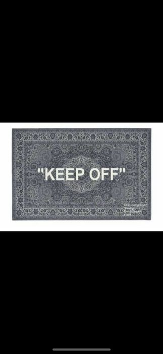 Ikea Virgil Abloh x IKEA KEEP OFF Rug Grailed