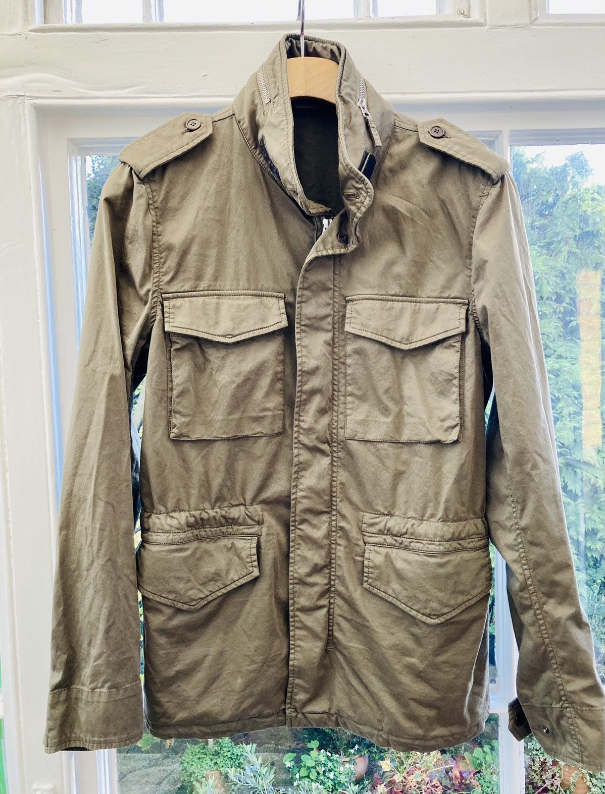 Aspesi ASPESI Field jacket M65 Military Green/Khaki Italy RRP $650 ...