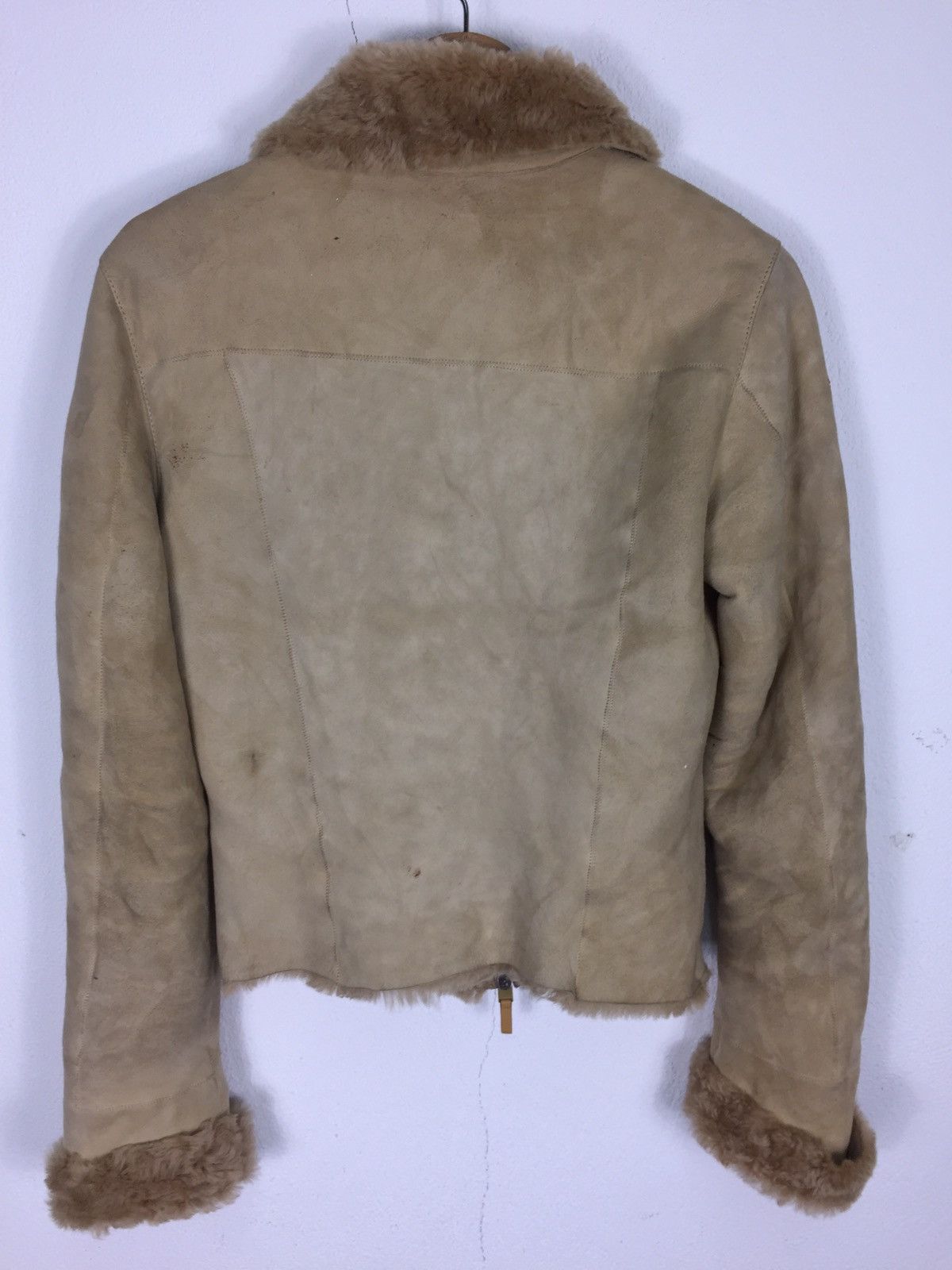 Genuine Leather Moschino Cheap And Chic Suede Leather Jacket Size US S / EU 44-46 / 1 - 8 Thumbnail