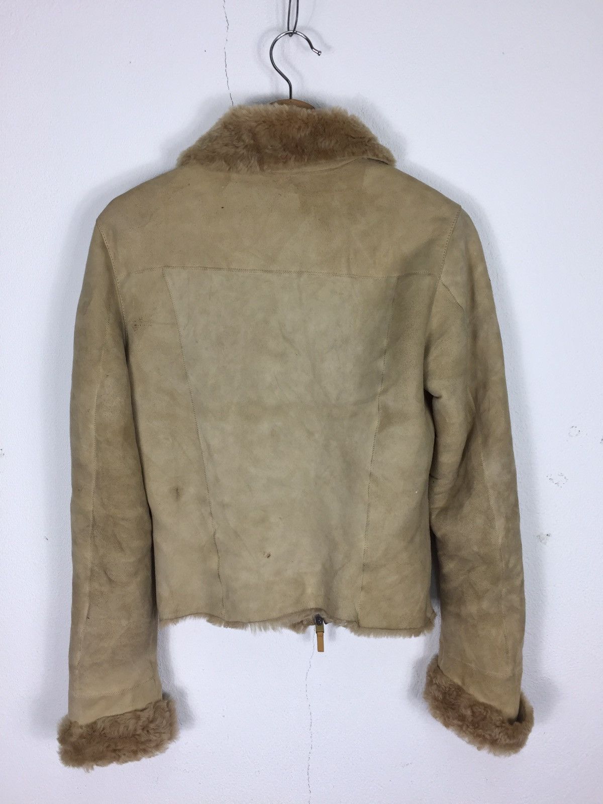Genuine Leather Moschino Cheap And Chic Suede Leather Jacket Size US S / EU 44-46 / 1 - 7 Thumbnail