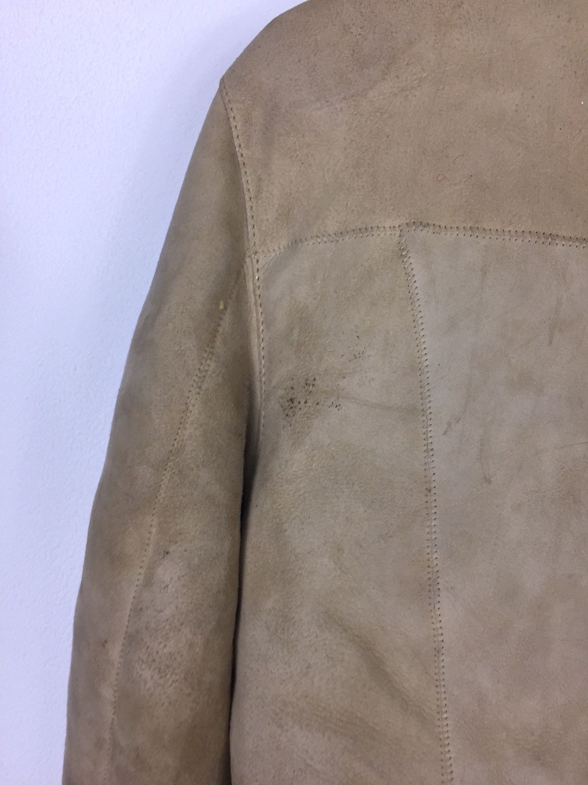 Genuine Leather Moschino Cheap And Chic Suede Leather Jacket Size US S / EU 44-46 / 1 - 10 Thumbnail