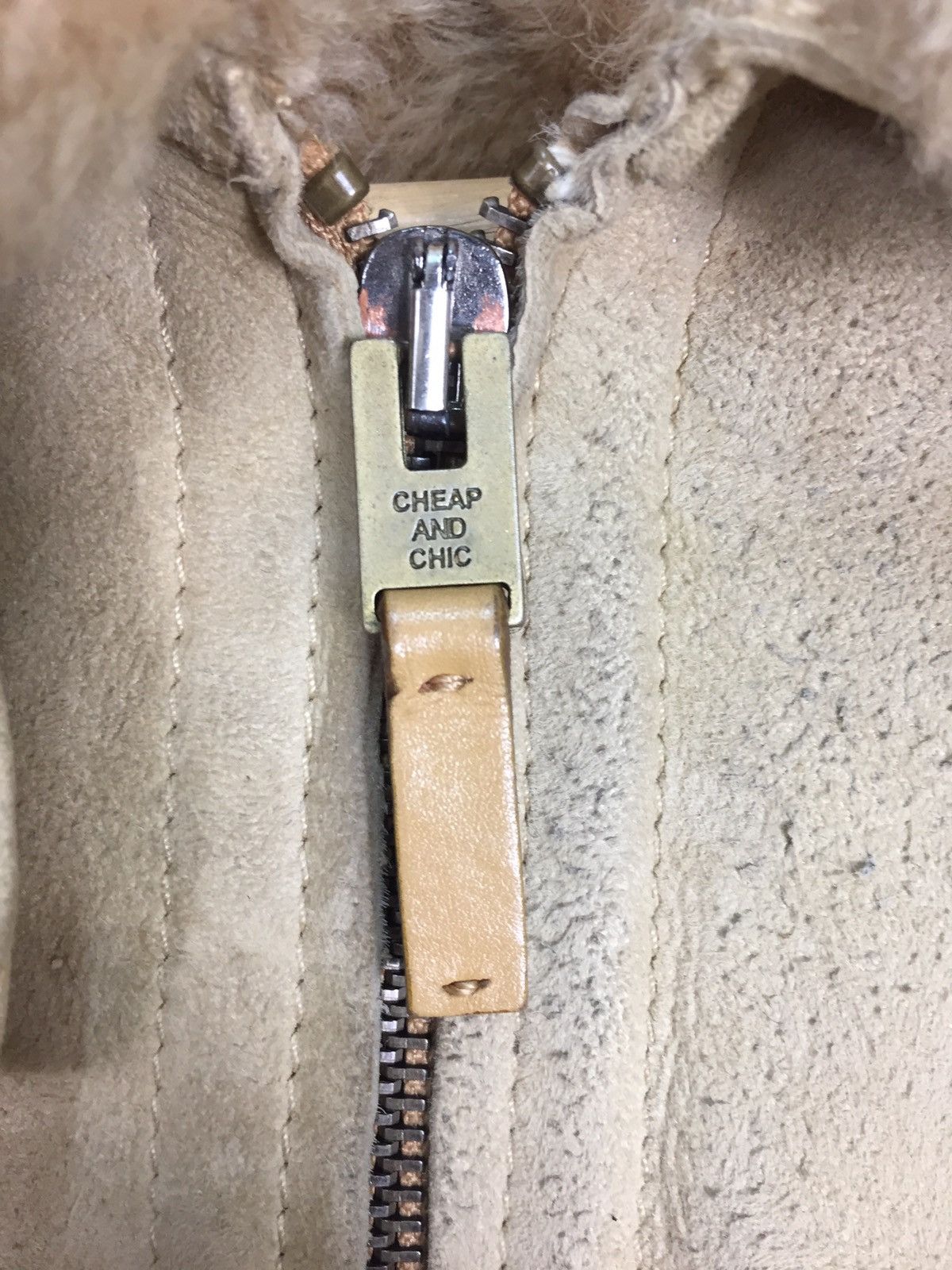 Genuine Leather Moschino Cheap And Chic Suede Leather Jacket Size US S / EU 44-46 / 1 - 4 Thumbnail