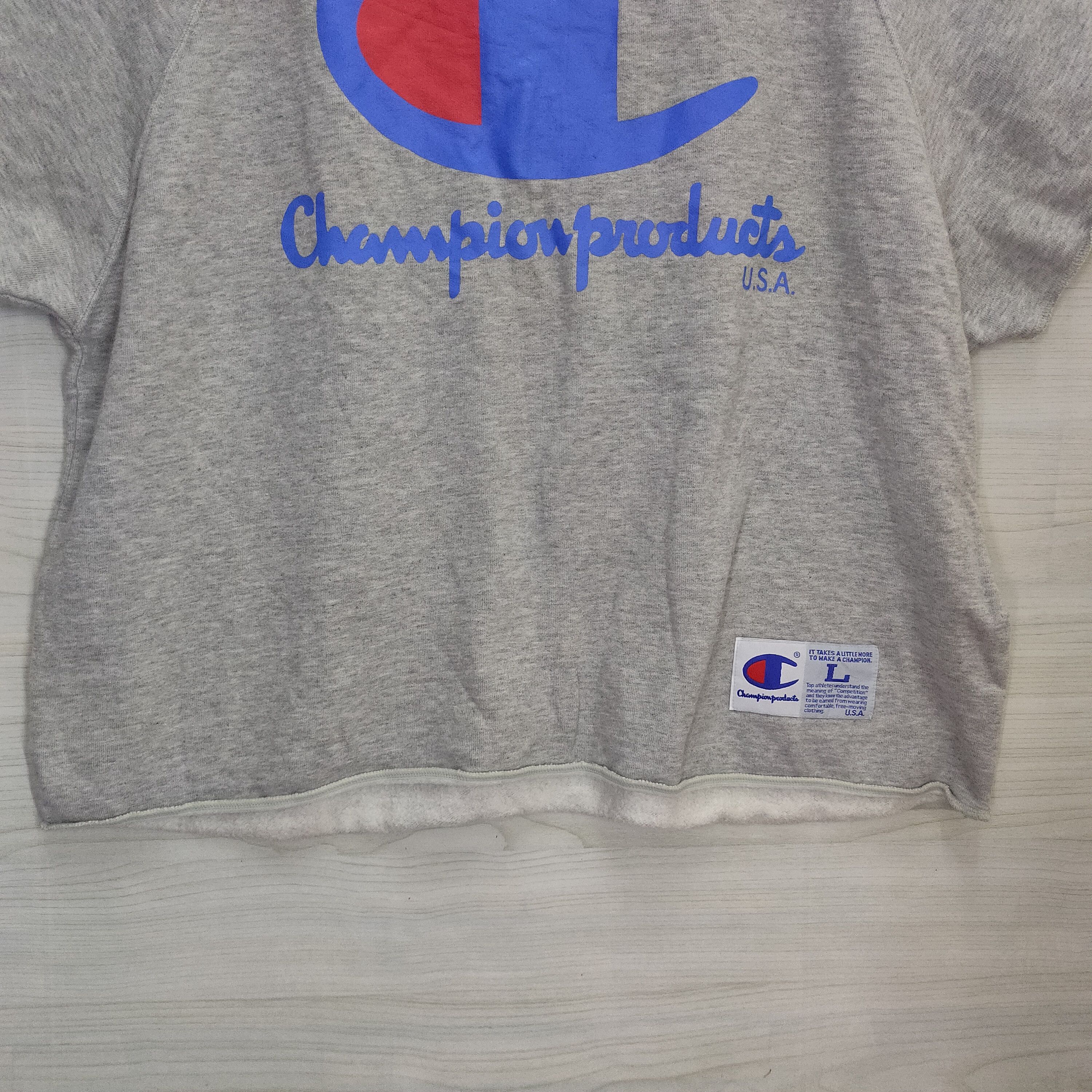 Champion Vintage Champion Muscle Tee Large Size US L / EU 52-54 / 3 - 3 Thumbnail