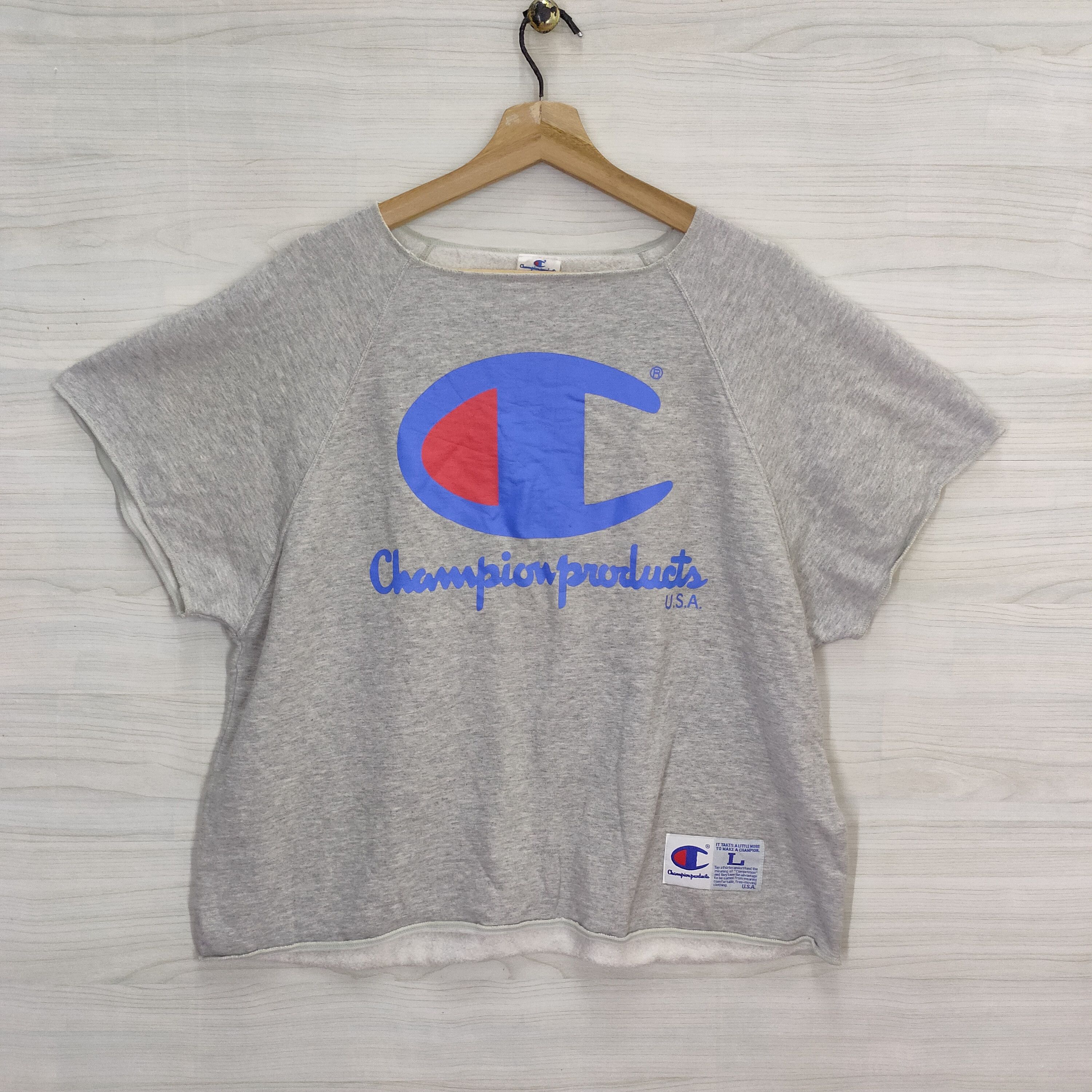 Champion Vintage Champion Muscle Tee Large Size US L / EU 52-54 / 3 - 1 Thumbnail