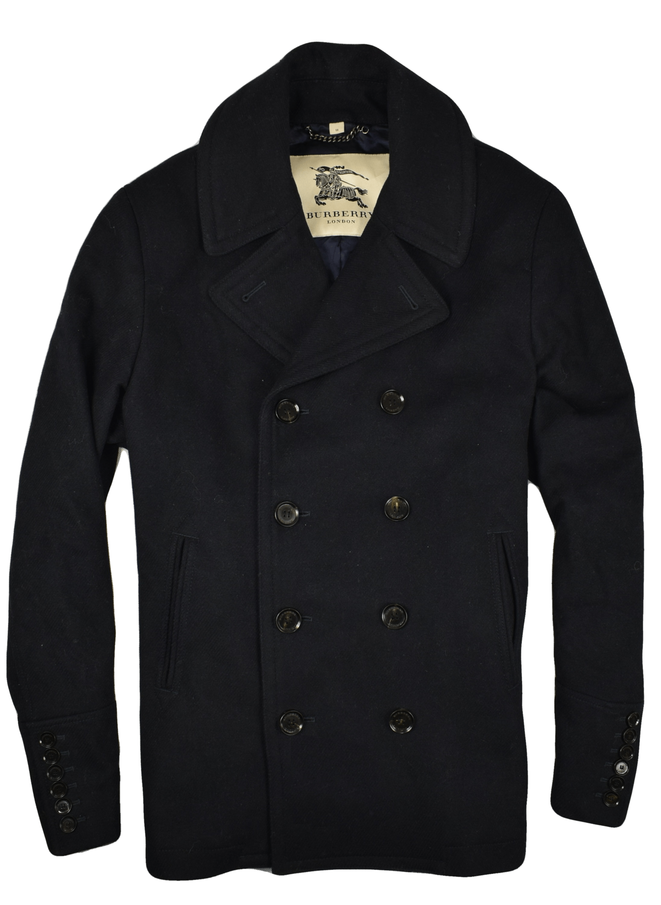 Burberry Burberry 56 XLwool coat Size US XL / EU 56 / 4 - 1 Thumbnail