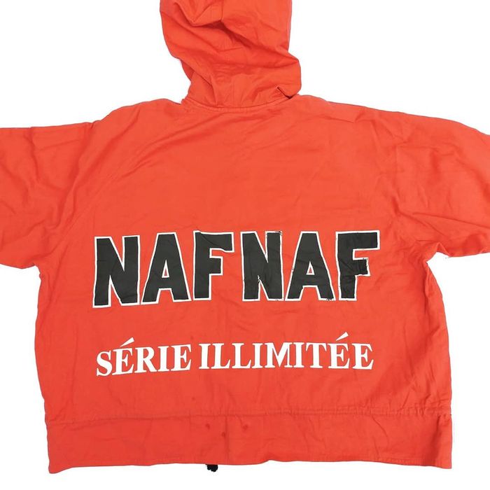 Vintage Naf Naf Paris Vintage 90s Bomber Hoodie Grailed