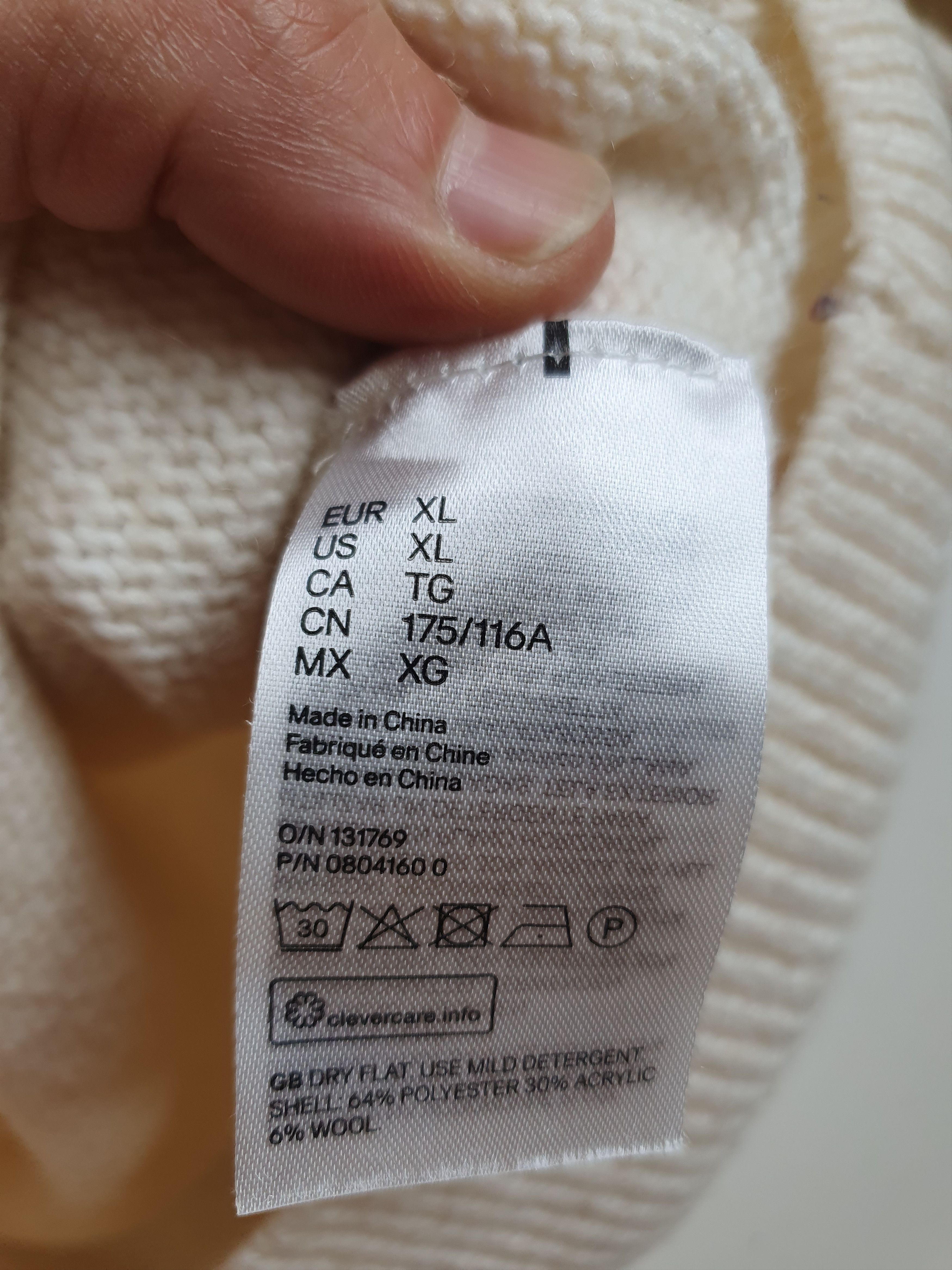 H&M × Pringle Of Scotland Pringle Of Scotland x H&M SWAG sweater,sz XL Size US XL / EU 56 / 4 - 6 Thumbnail