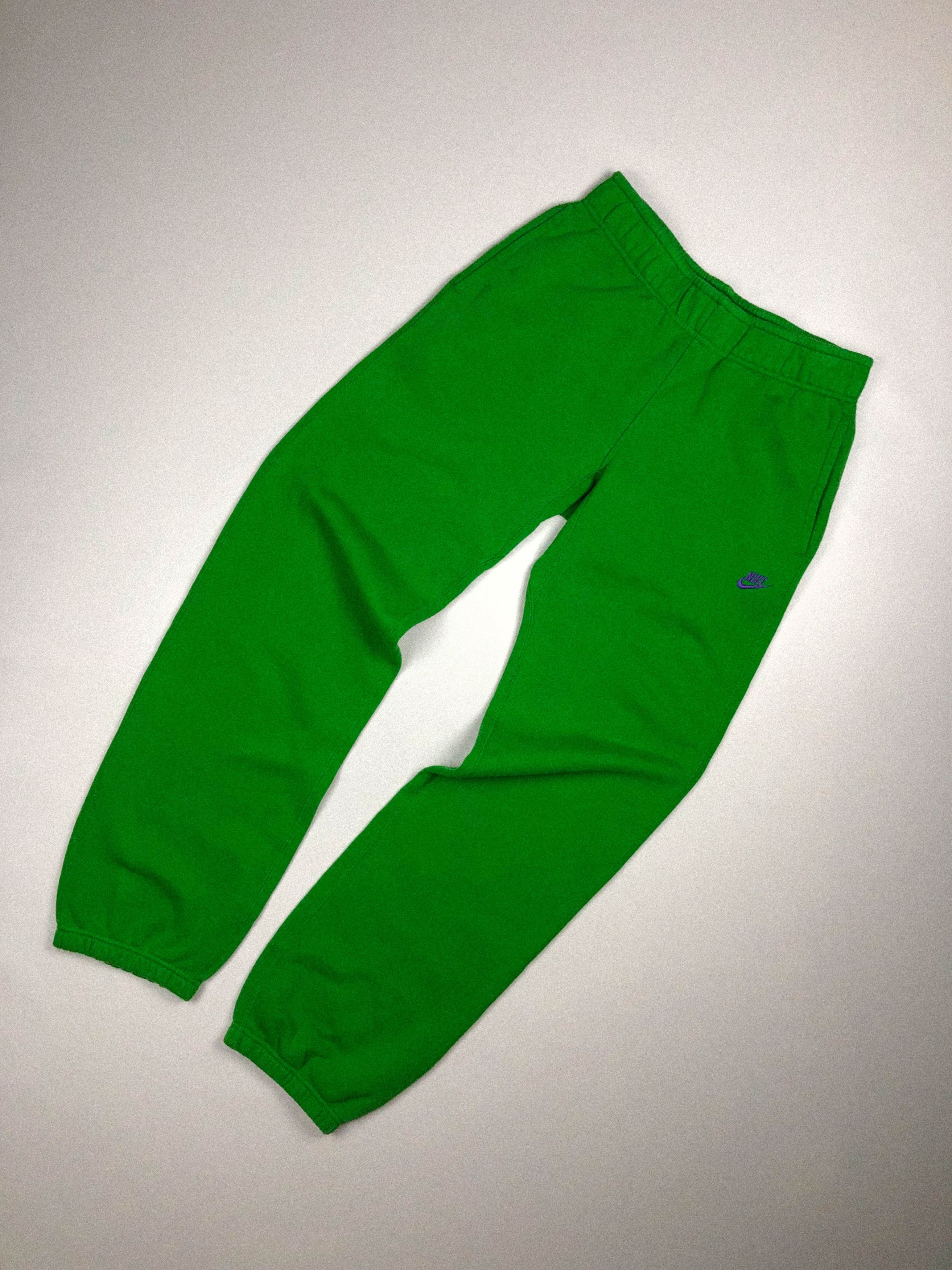 Nike Vintage Nike Green Sweatpants Grailed