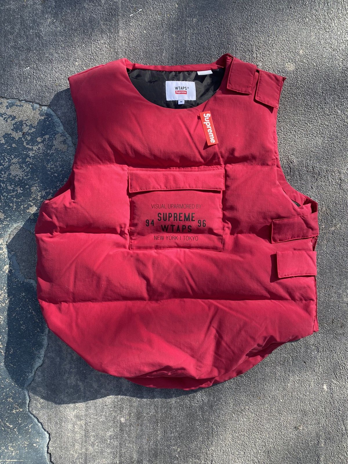 Supreme Supreme x WTAPS tactical down vest | Grailed