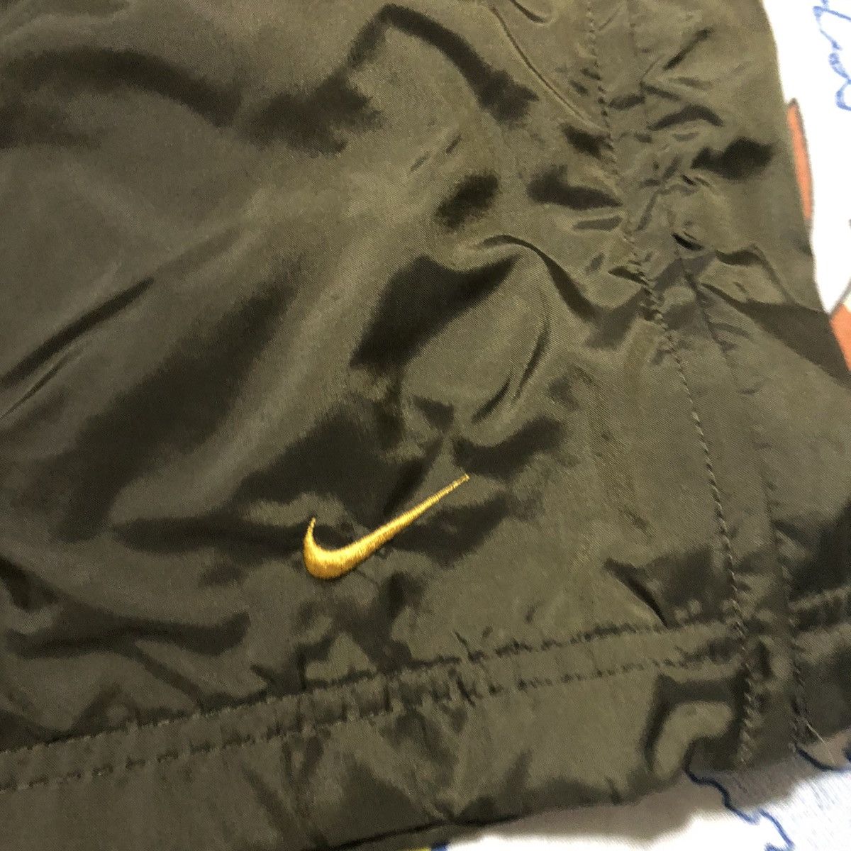 Nike × Vintage Vintage 2000s Nike Green Windbreaker Sweatpants Size US 34 / EU 50 - 2 Thumbnail