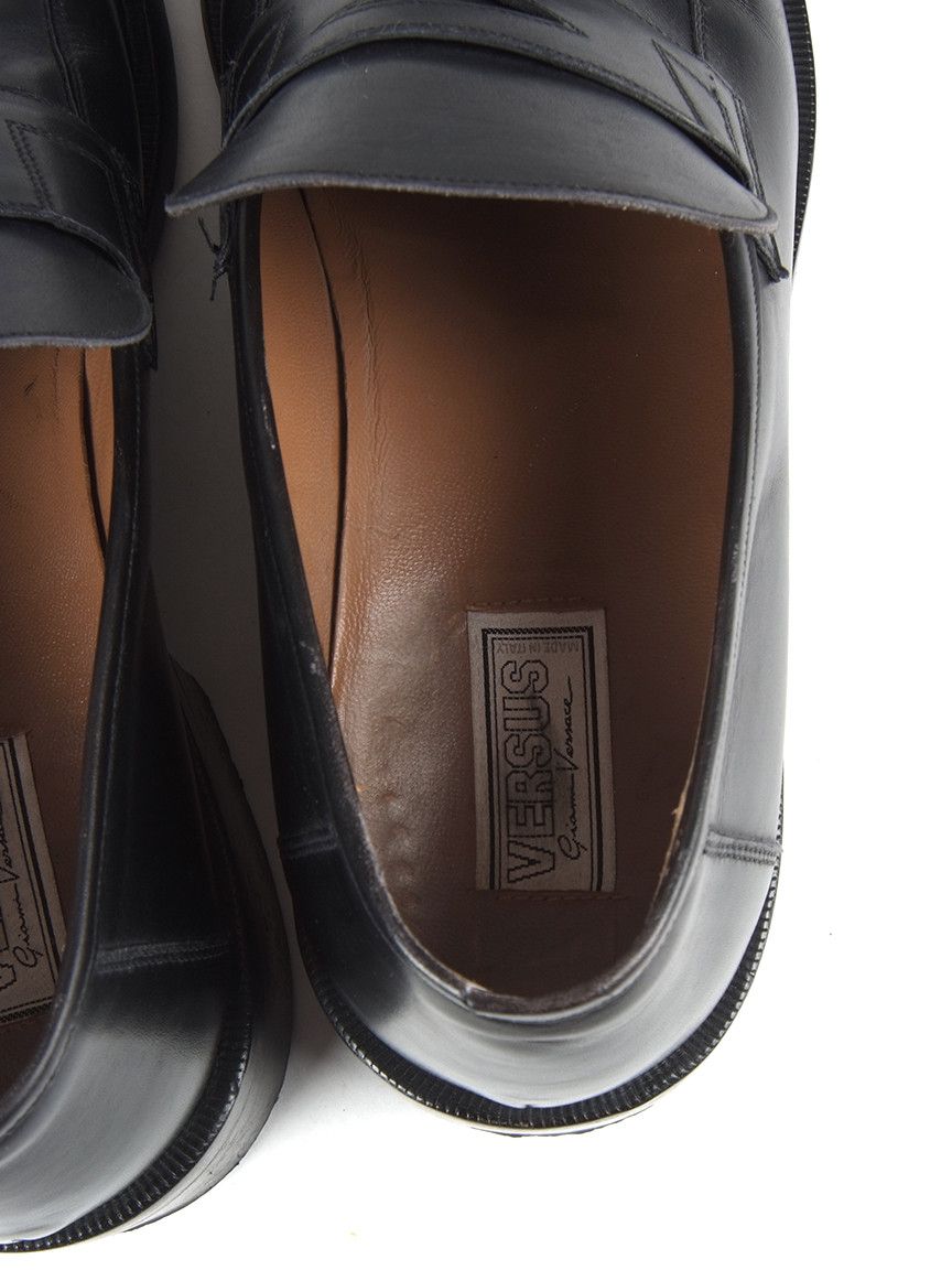 Versace × Versus Versace × Vintage RaRe Vintage Versus Gianni Versace Square Toe Loafer Shoes Size US 11 / EU 44 - 11 Thumbnail