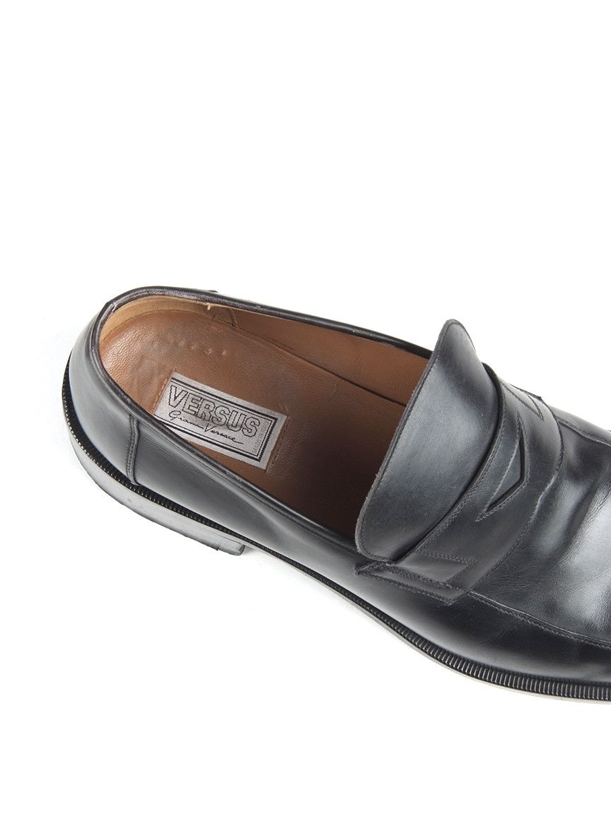 Versace × Versus Versace × Vintage RaRe Vintage Versus Gianni Versace Square Toe Loafer Shoes Size US 11 / EU 44 - 12 Thumbnail
